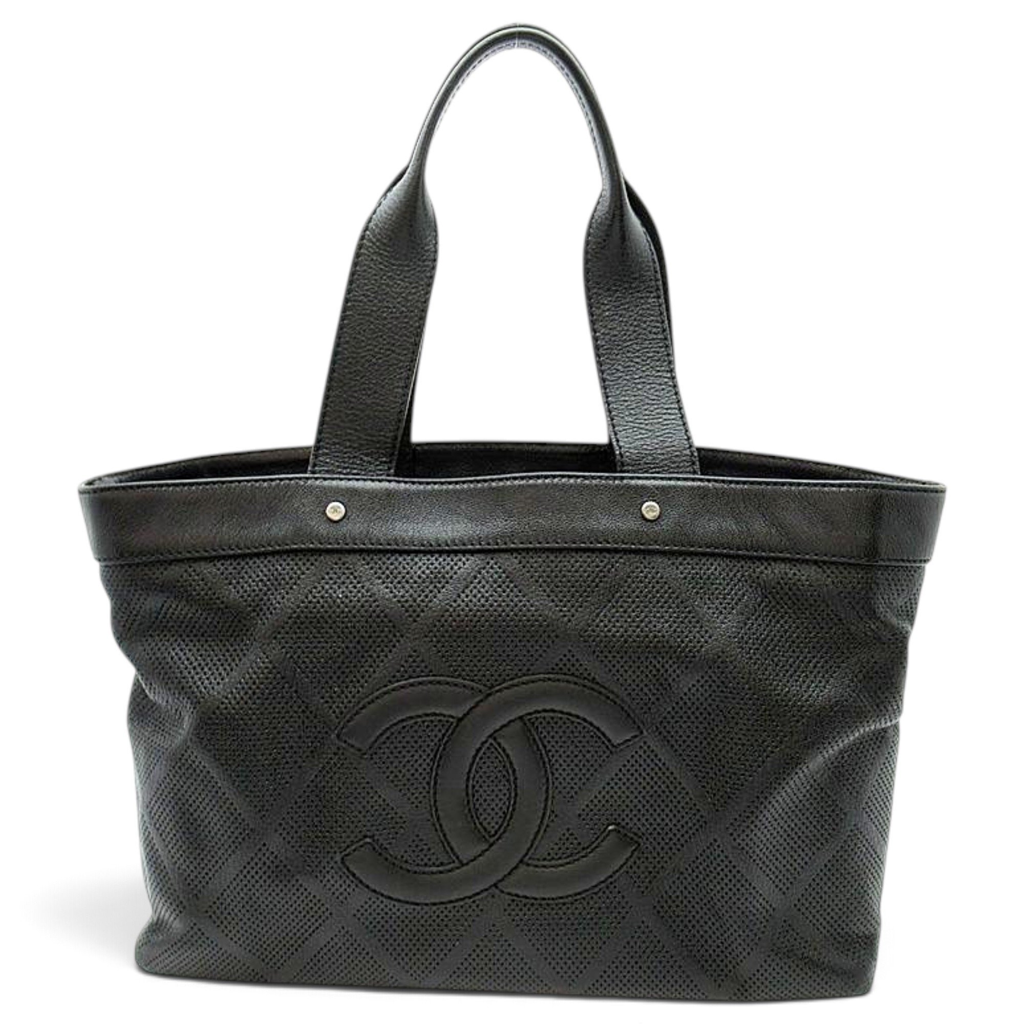 Leather tote