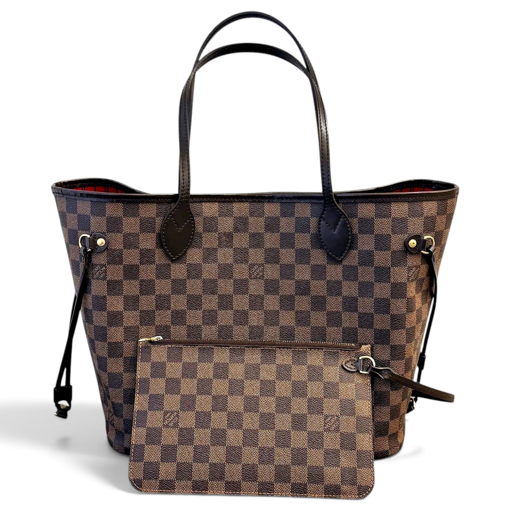 Neverfull leather handbag