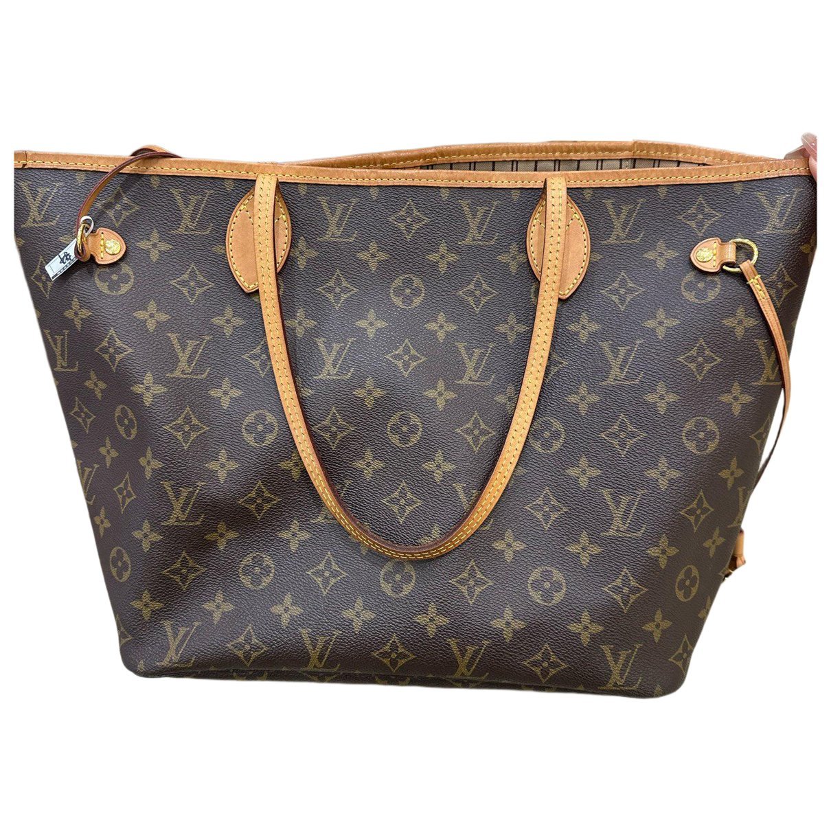 Neverfull leather tote