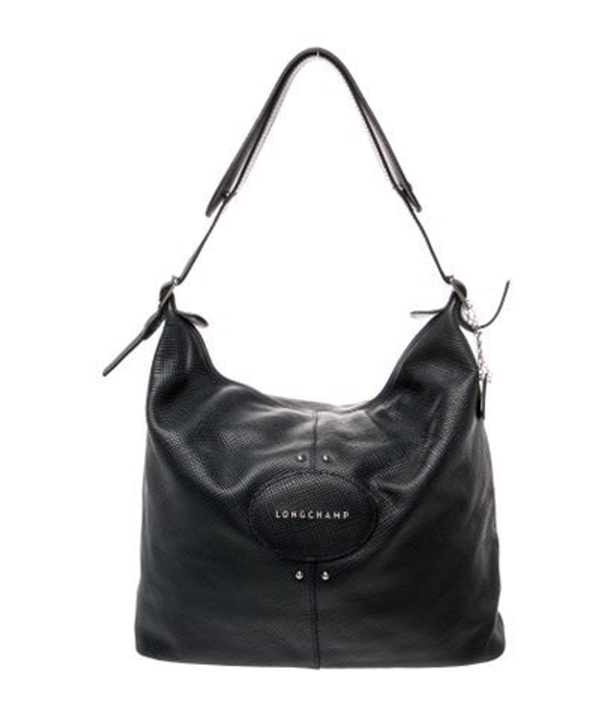 Longchamp Leather Hobo Medium