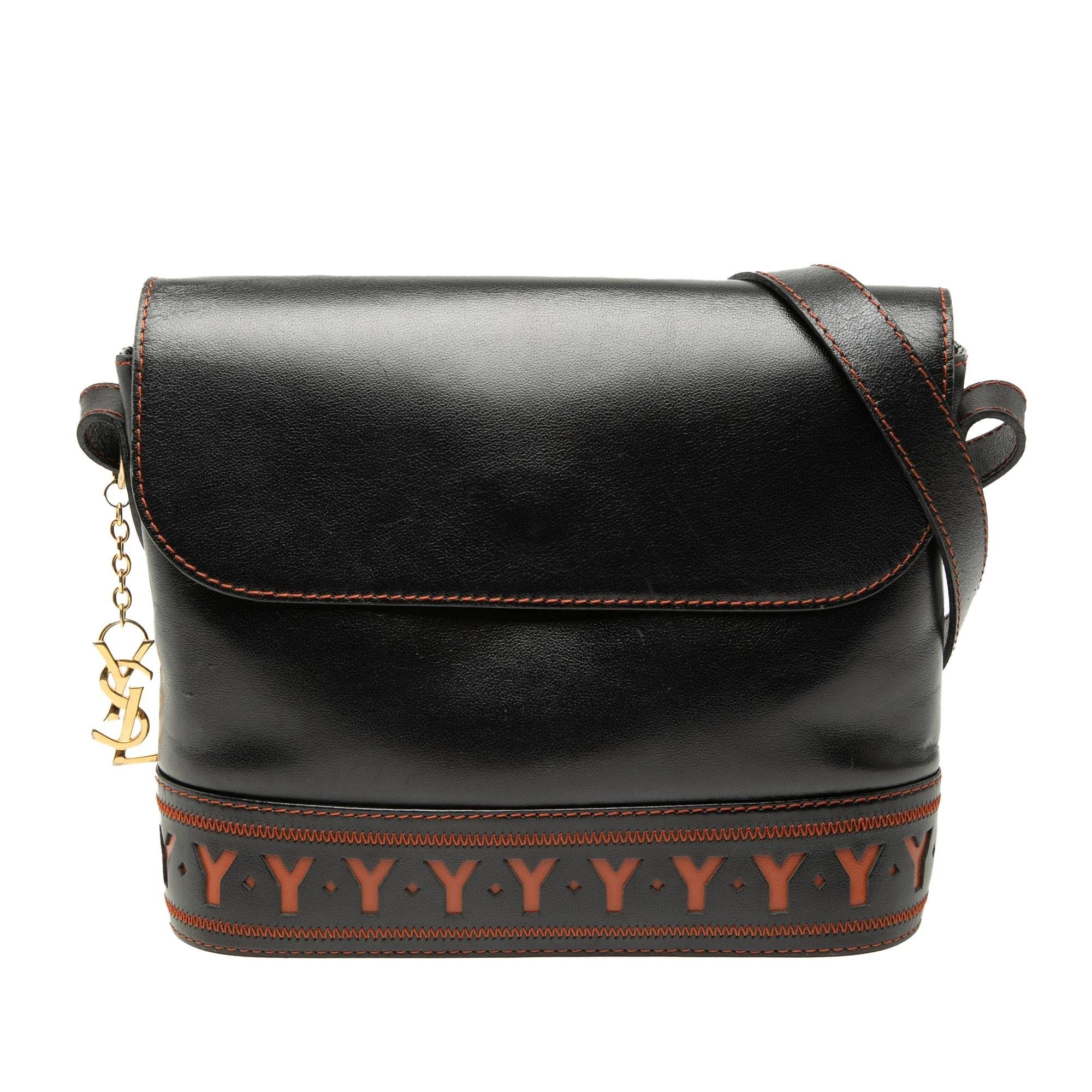 Leather crossbody bag