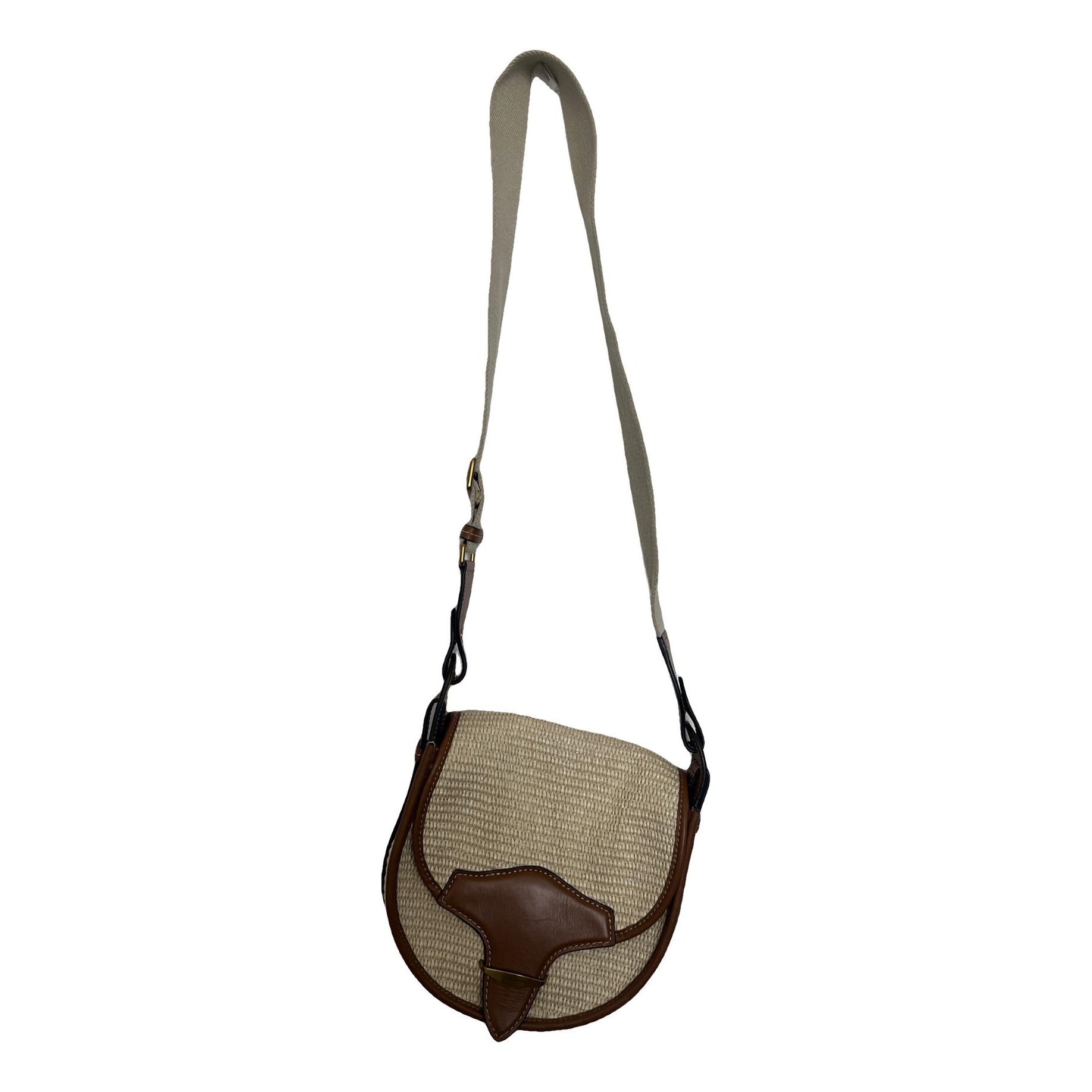 Leather crossbody bag