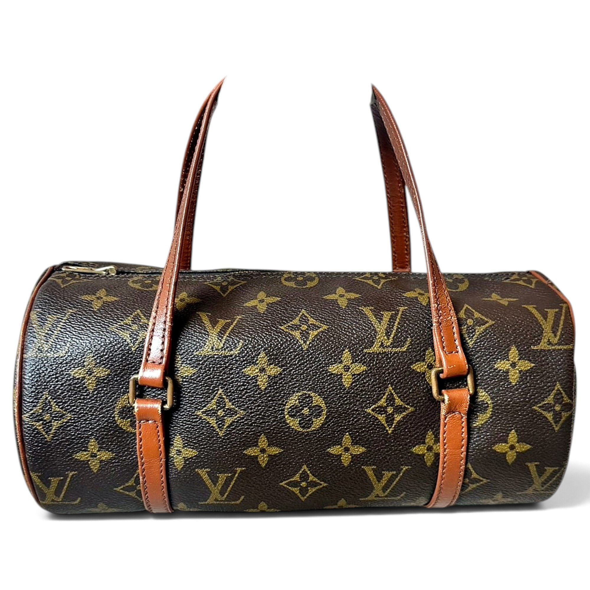 Papillon leather handbag