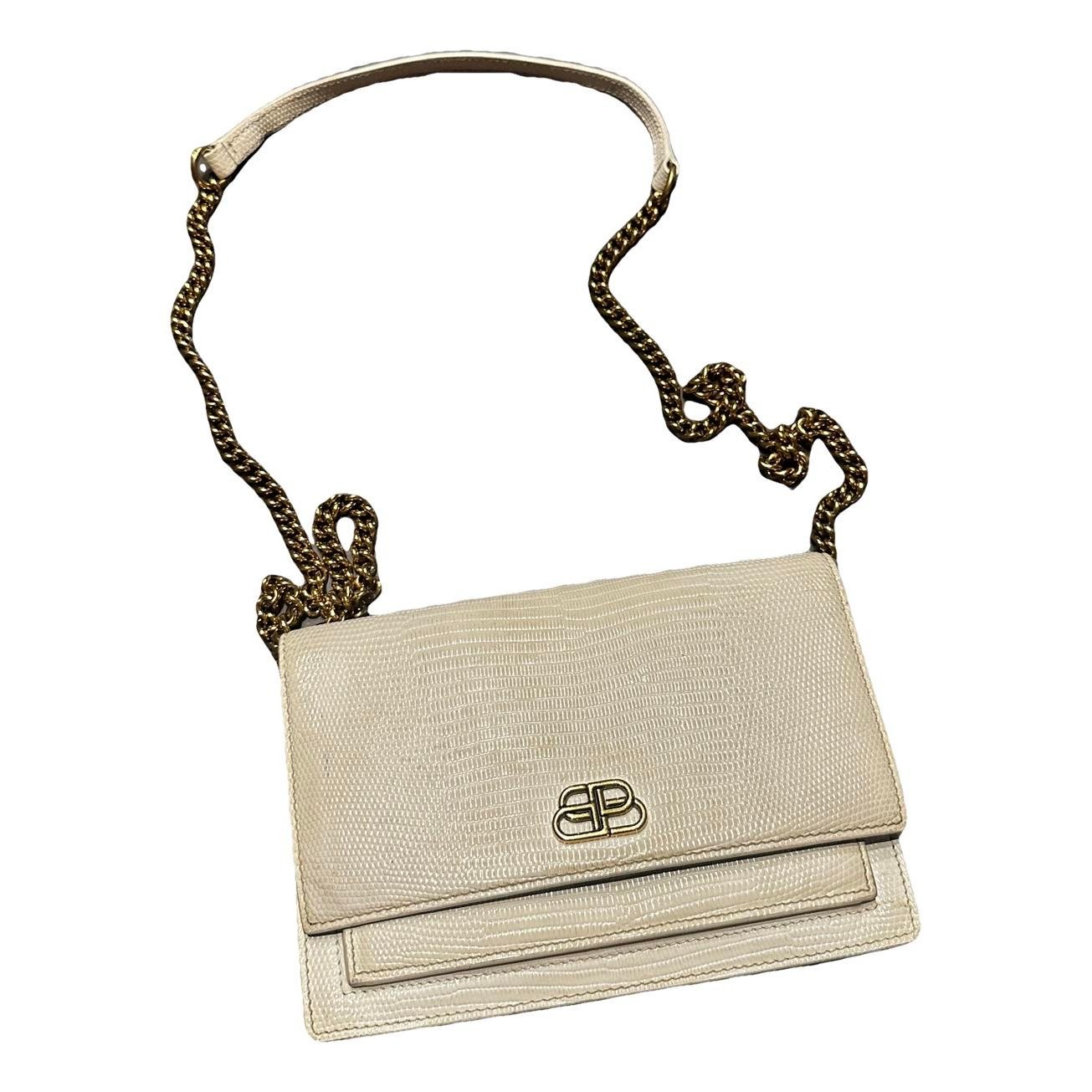 Balenciaga BB chain leather crossbody bag