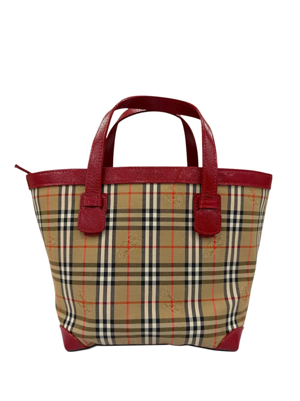 1990-2000 Haymarket Check Canvas tote bag