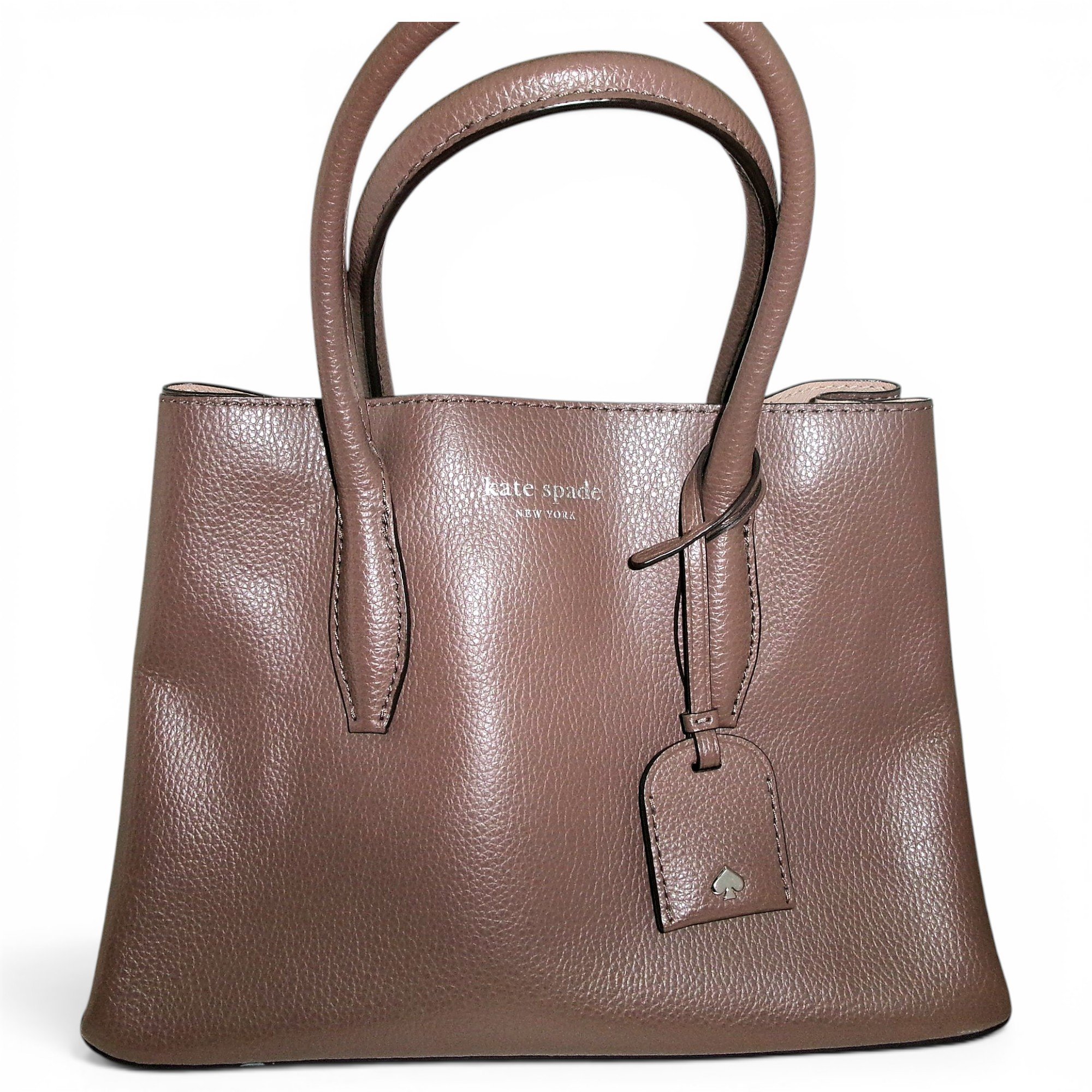 Leather satchel