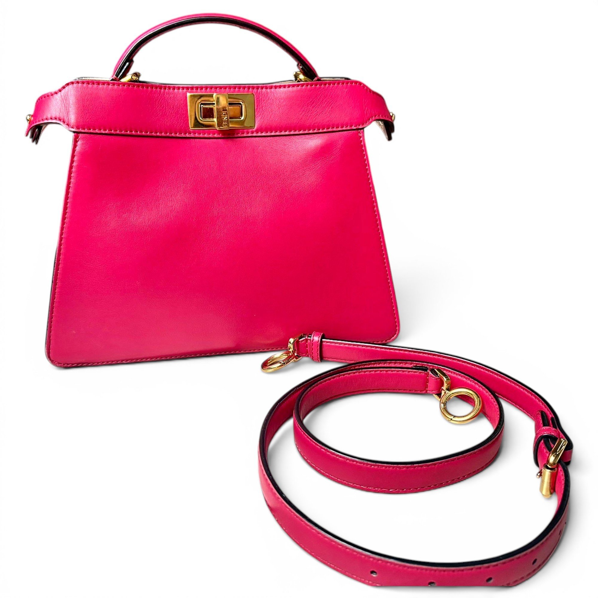 Peekaboo IseeU leather handbag