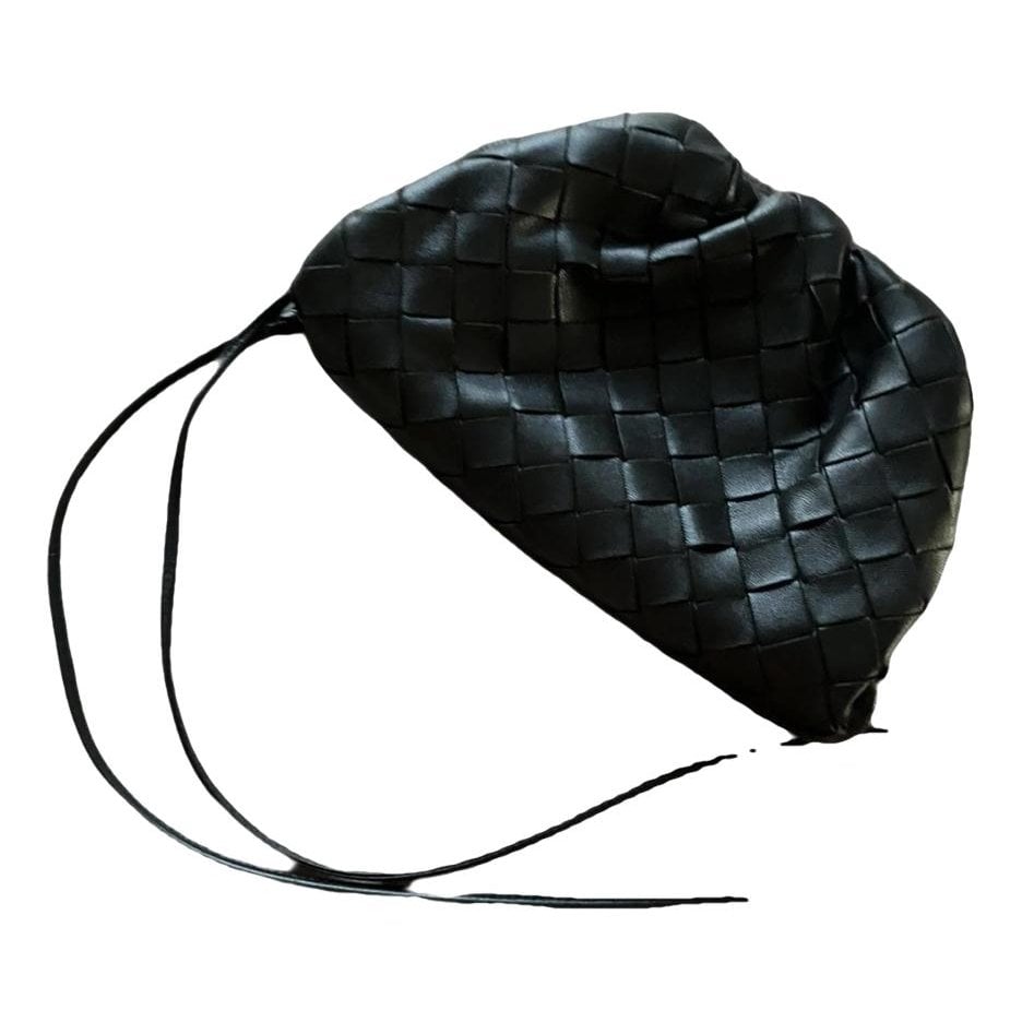 Pouch leather crossbody bag