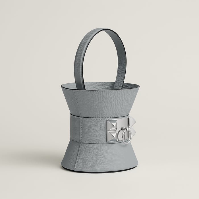 Gris Pantin Mini Medor Bag