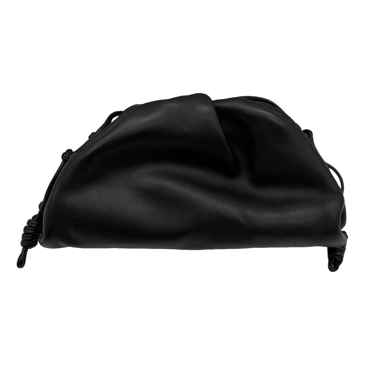 Pouch leather handbag