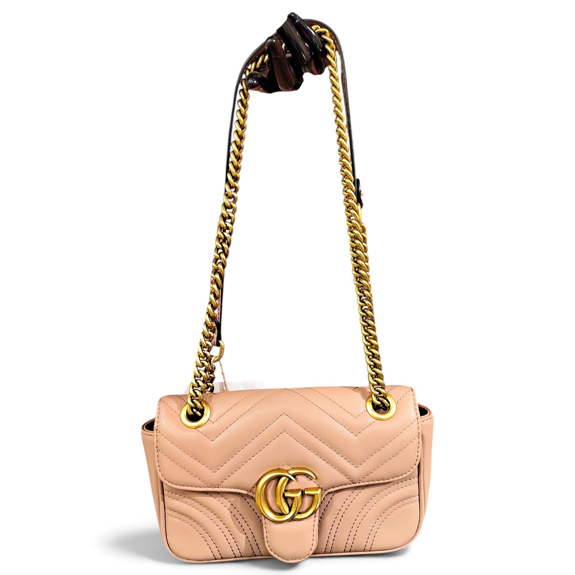 GG Marmont Flap leather handbag