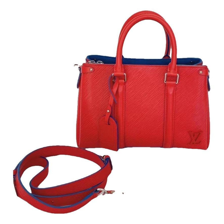 Soufflot leather handbag