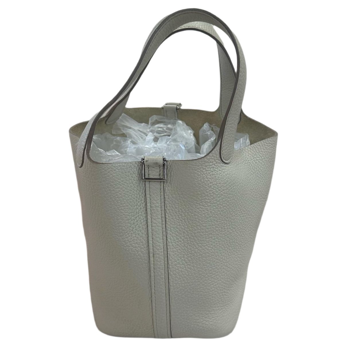 Picotin leather handbag