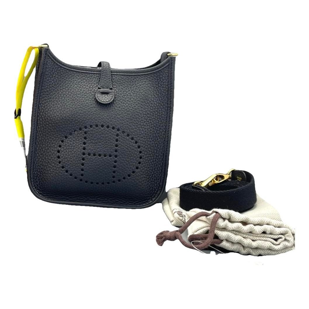 Mini Evelyne leather handbag