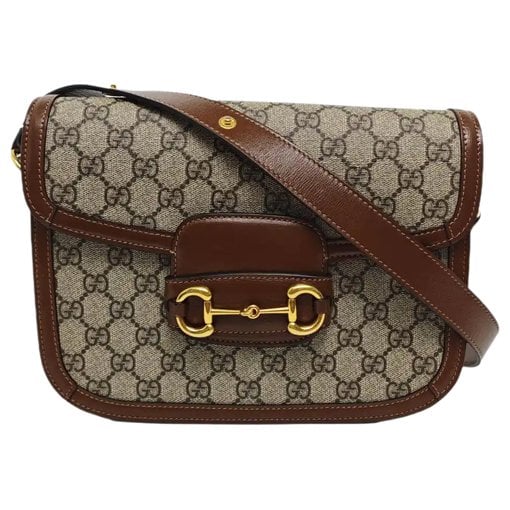 Handle Horsebit 1955 leather crossbody bag