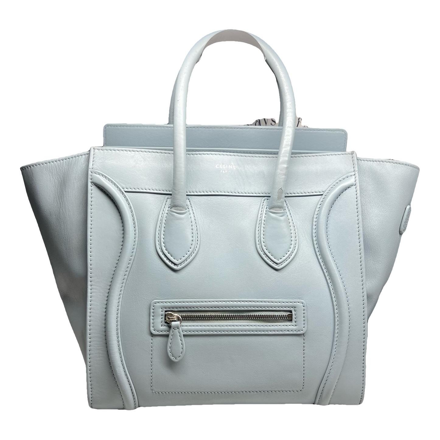 Luggage leather handbag