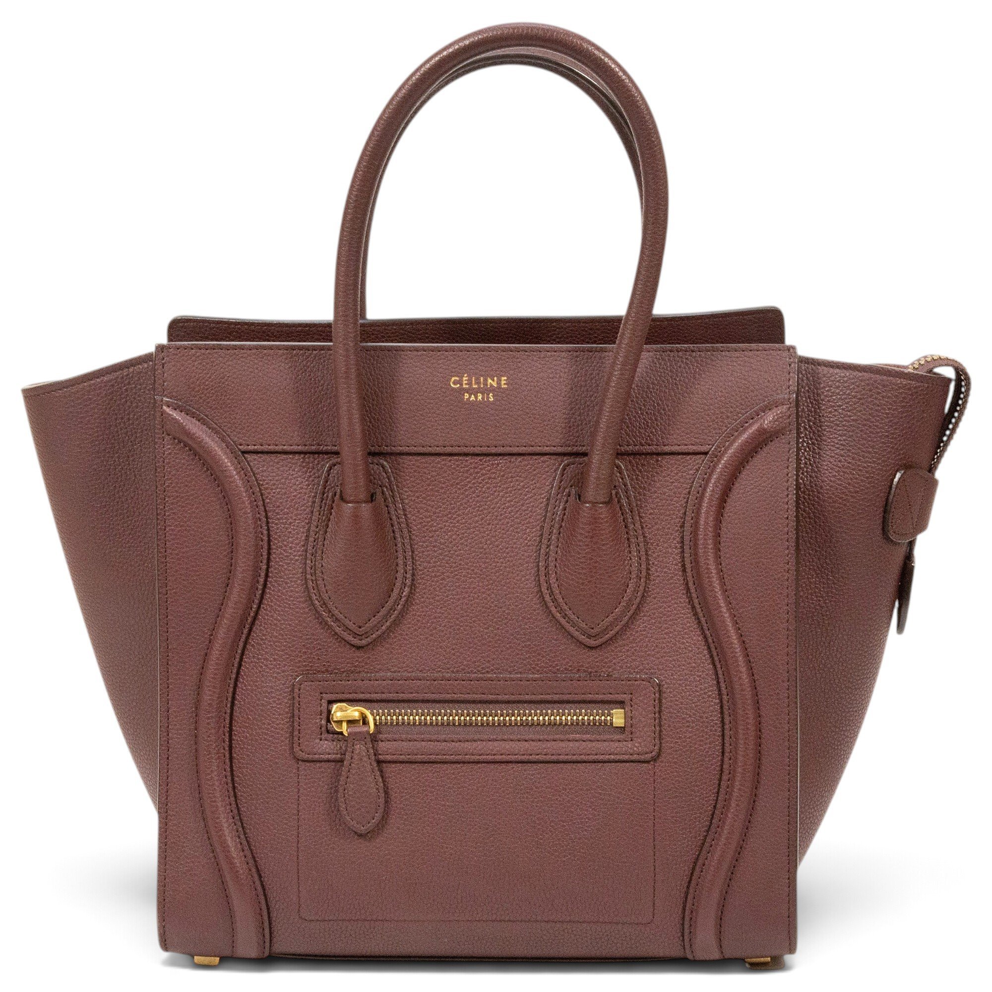 Celine Luggage Phantom leather handbag