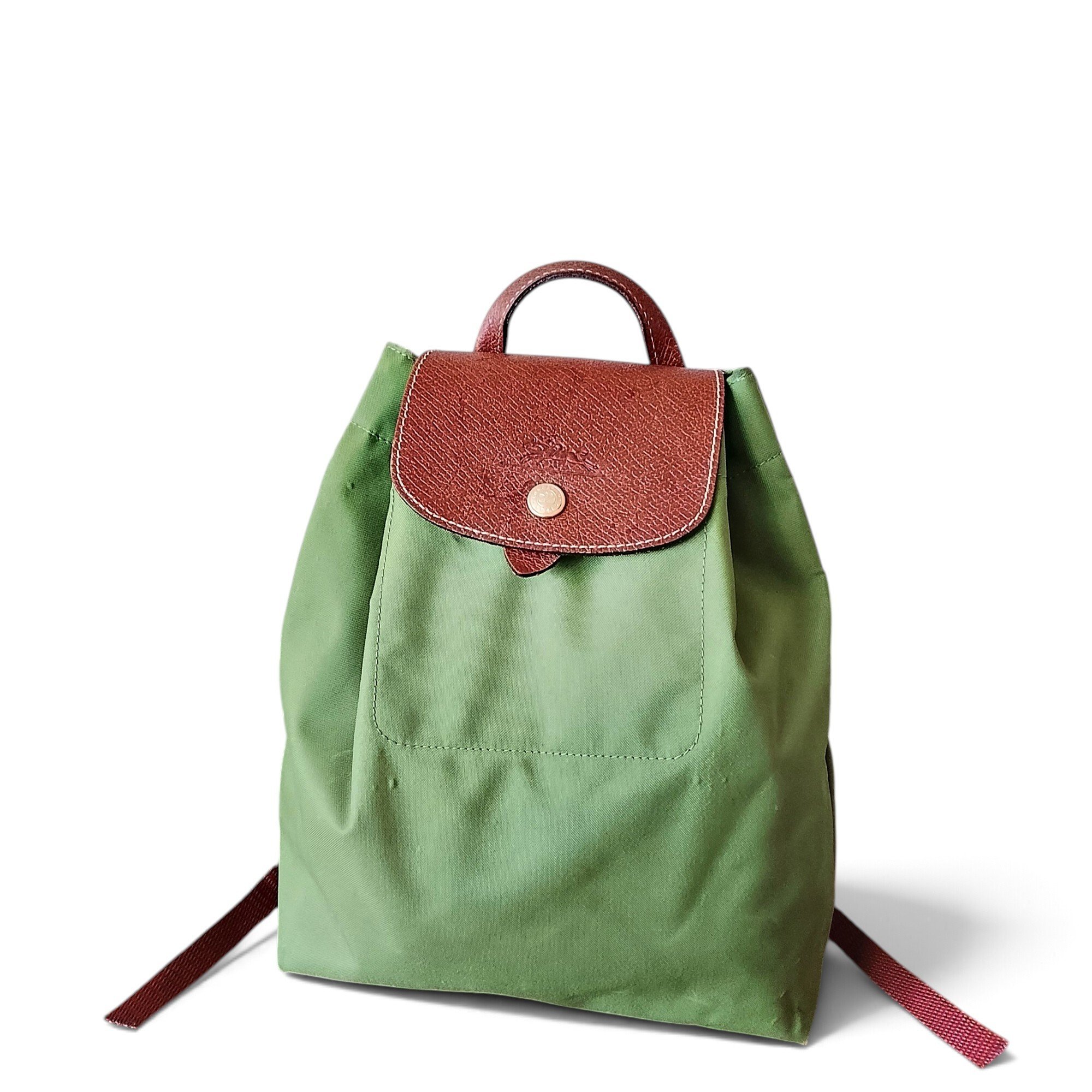 Pliage leather handbag