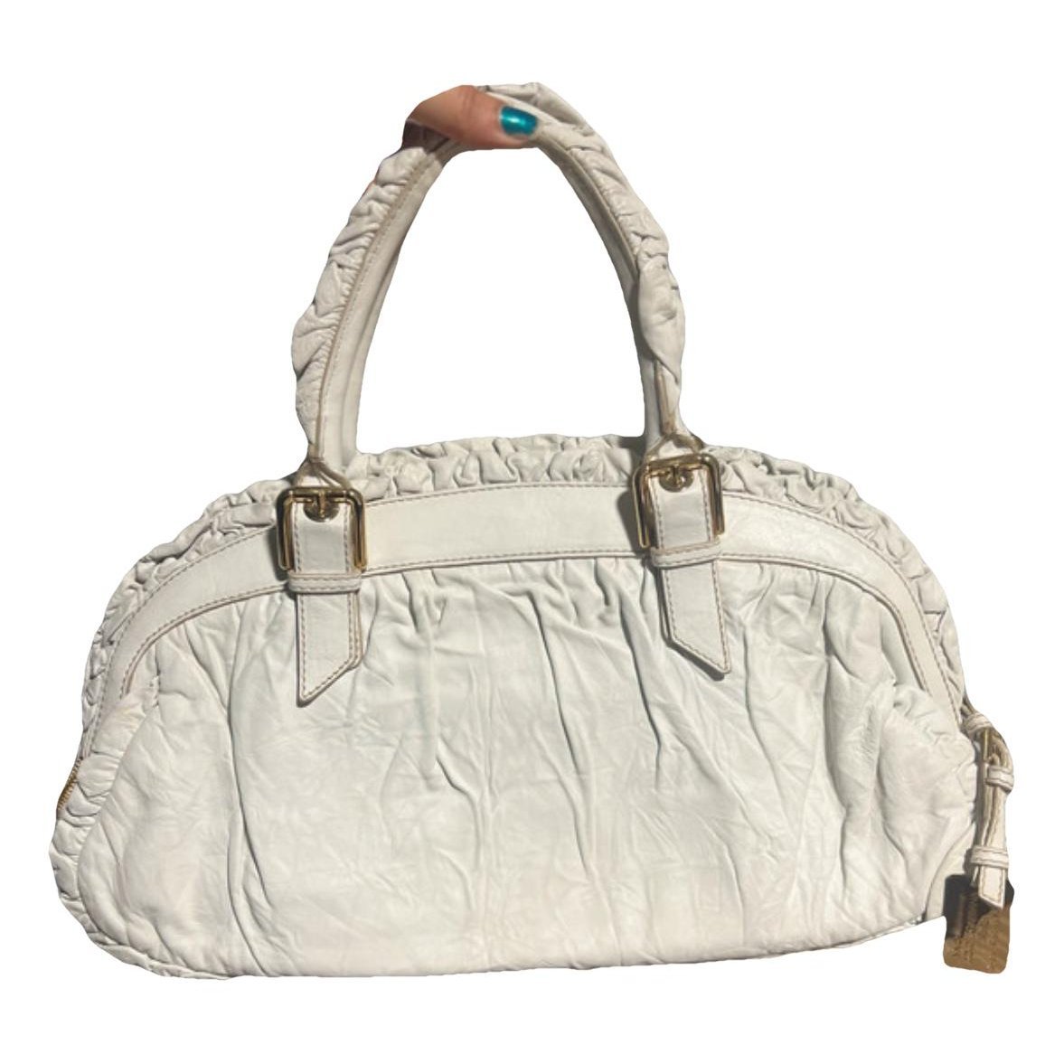 Leather handbag
