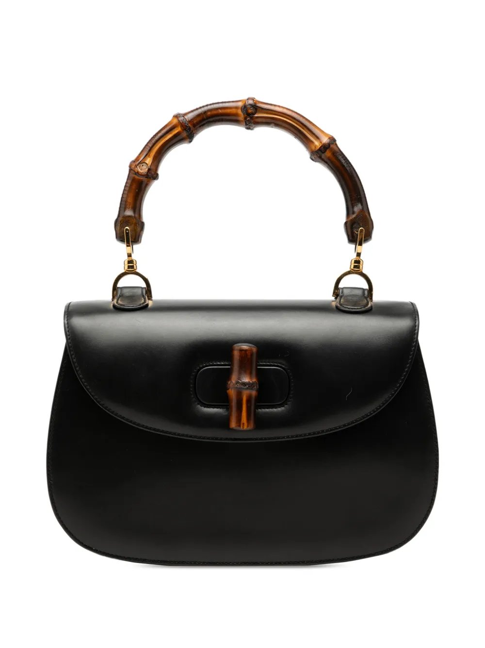 20th Century Calfskin Bamboo Night satchel