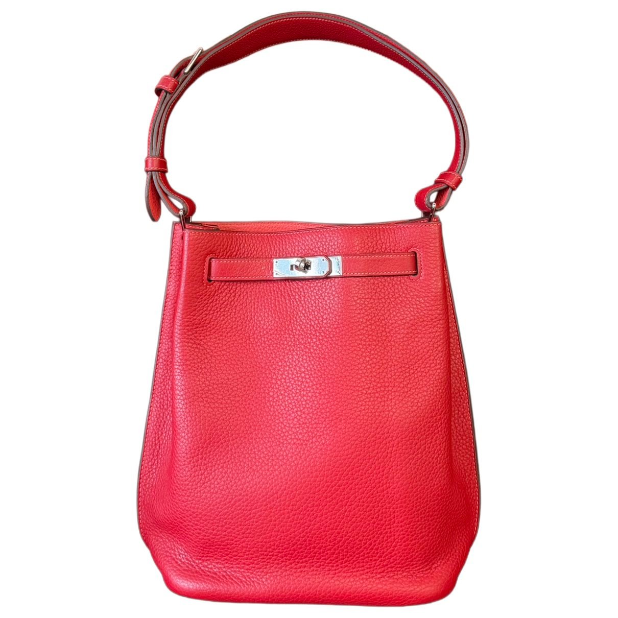 So Kelly leather handbag