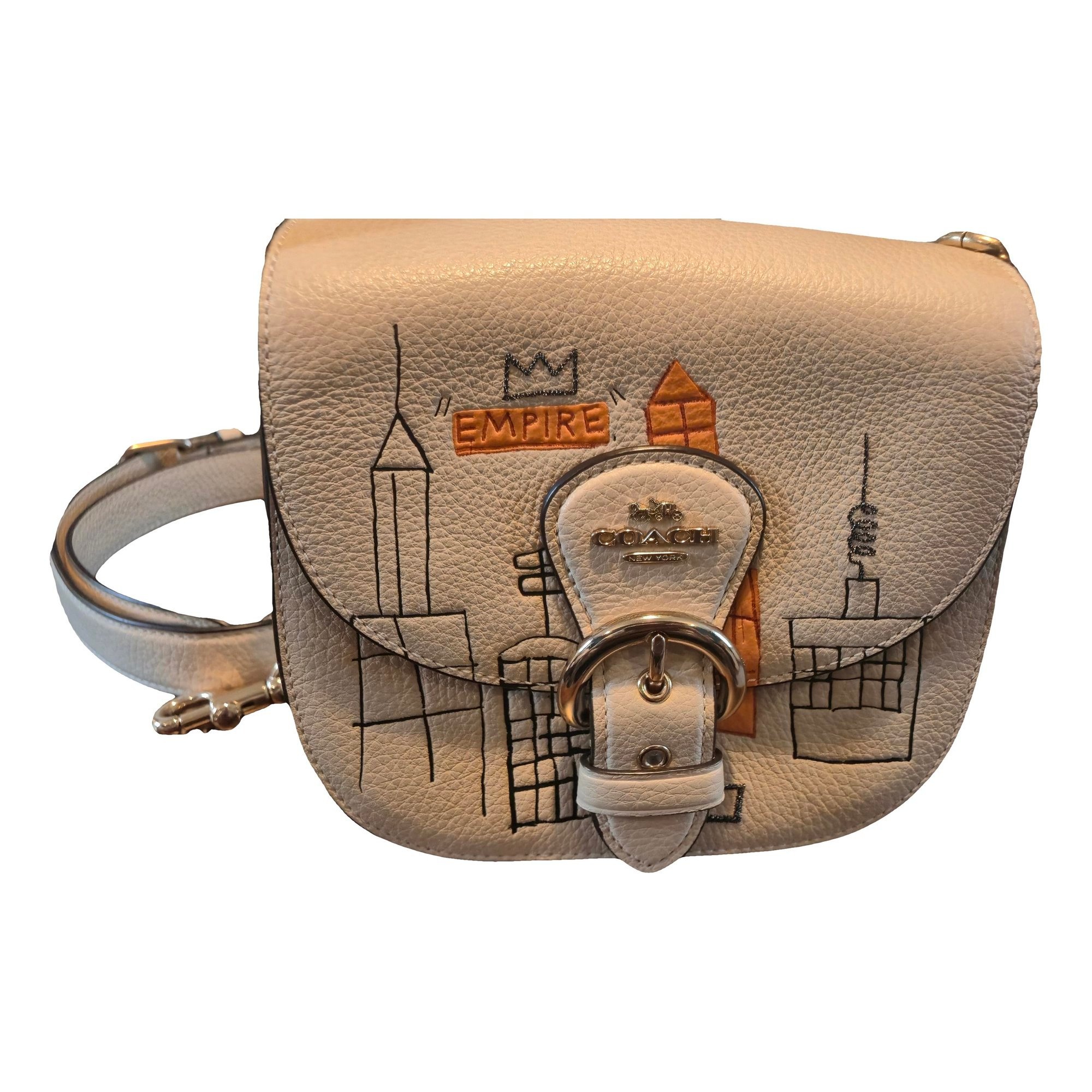 Leather handbag