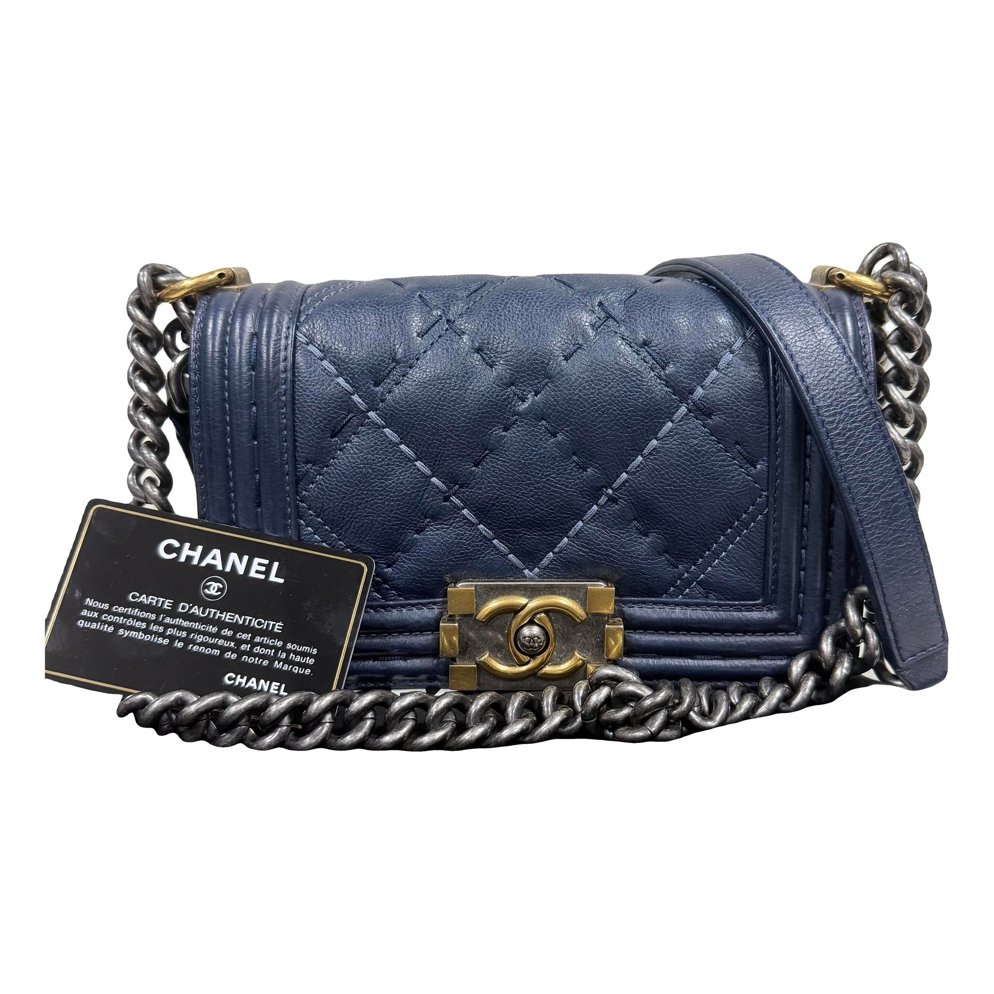 Boy leather handbag