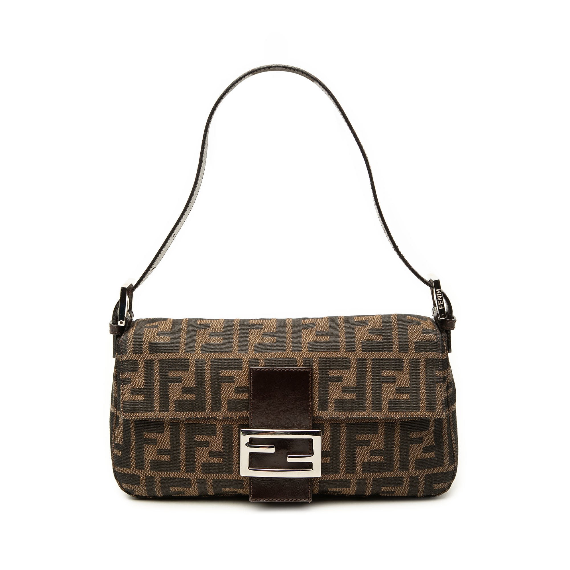 Baguette leather handbag