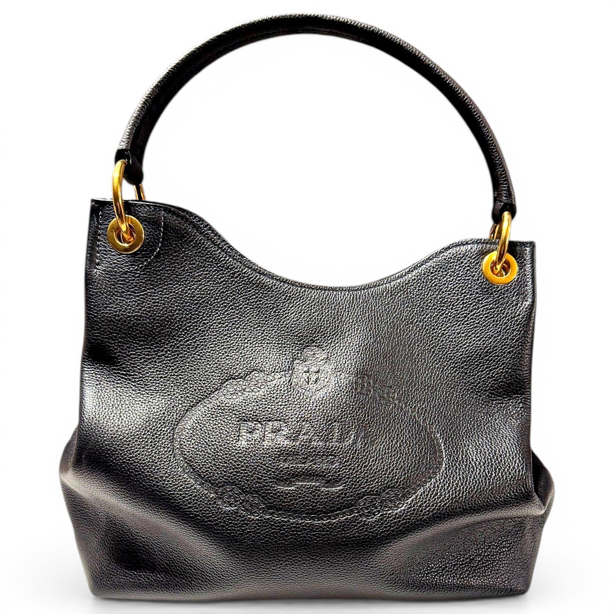 Leather handbag