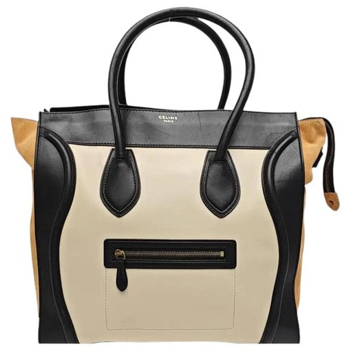 Luggage leather handbag