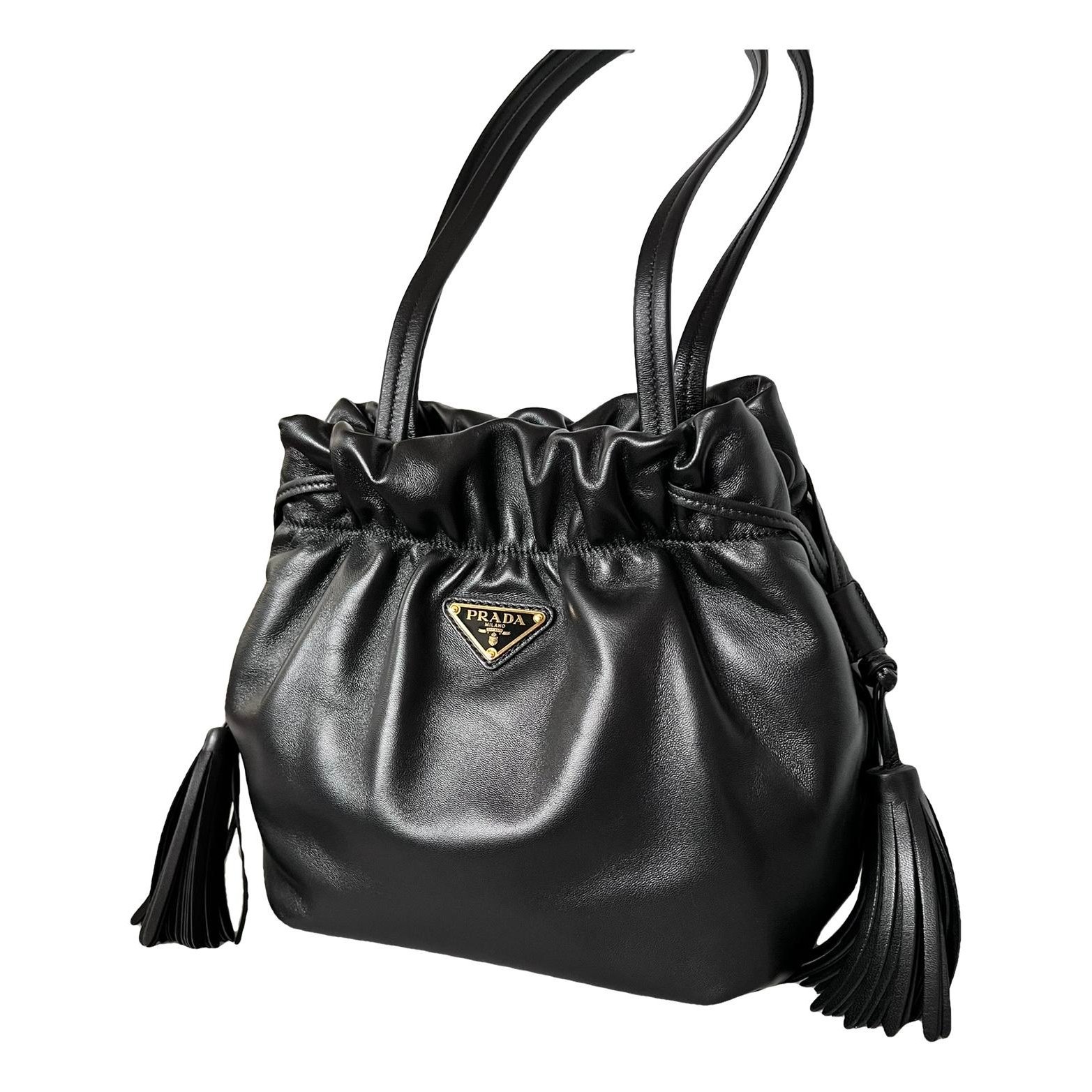 Leather handbag