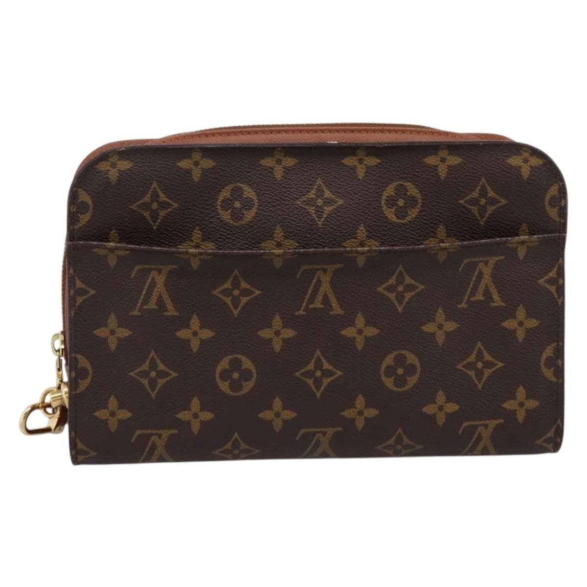 Orsay leather clutch bag