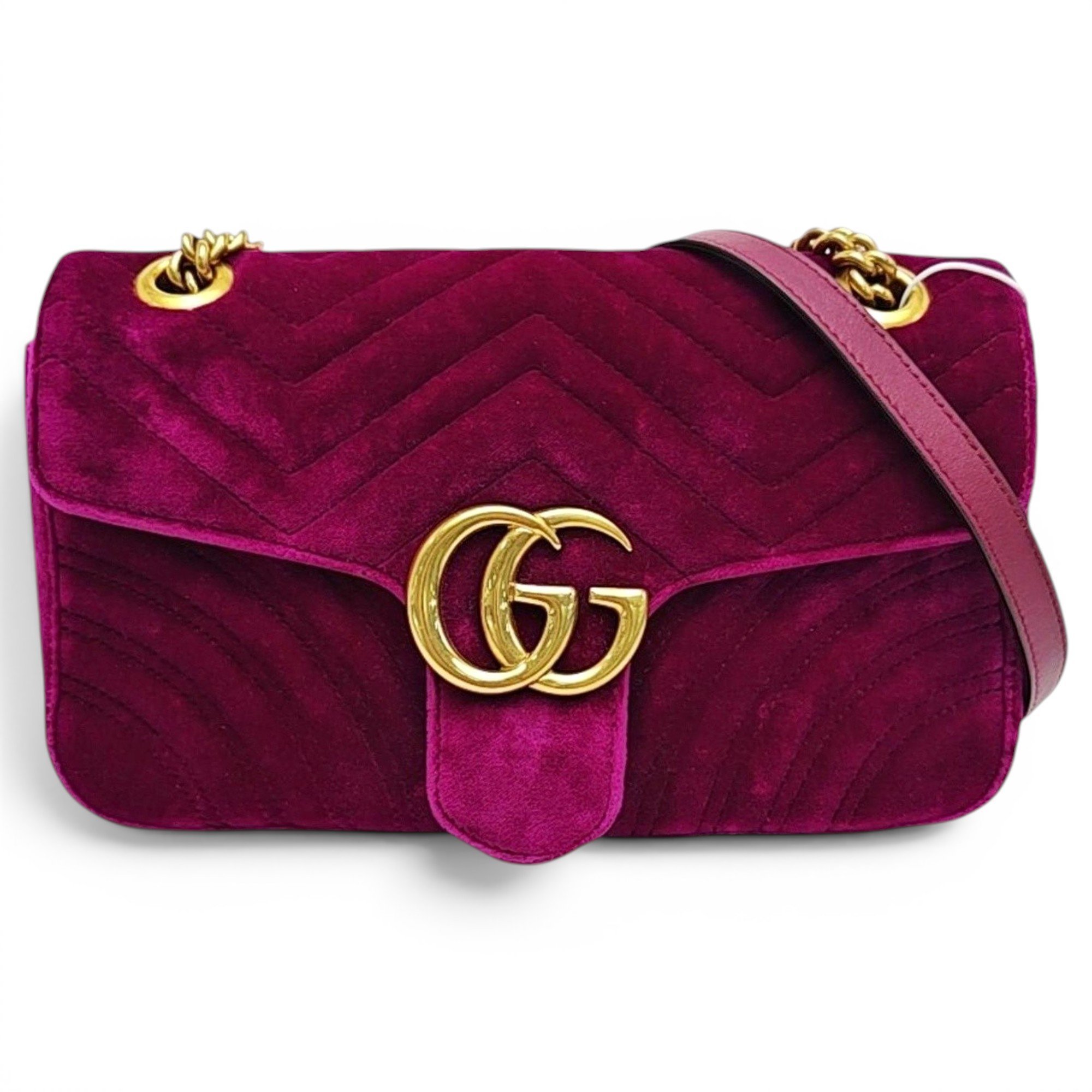 GG Marmont velvet handbag