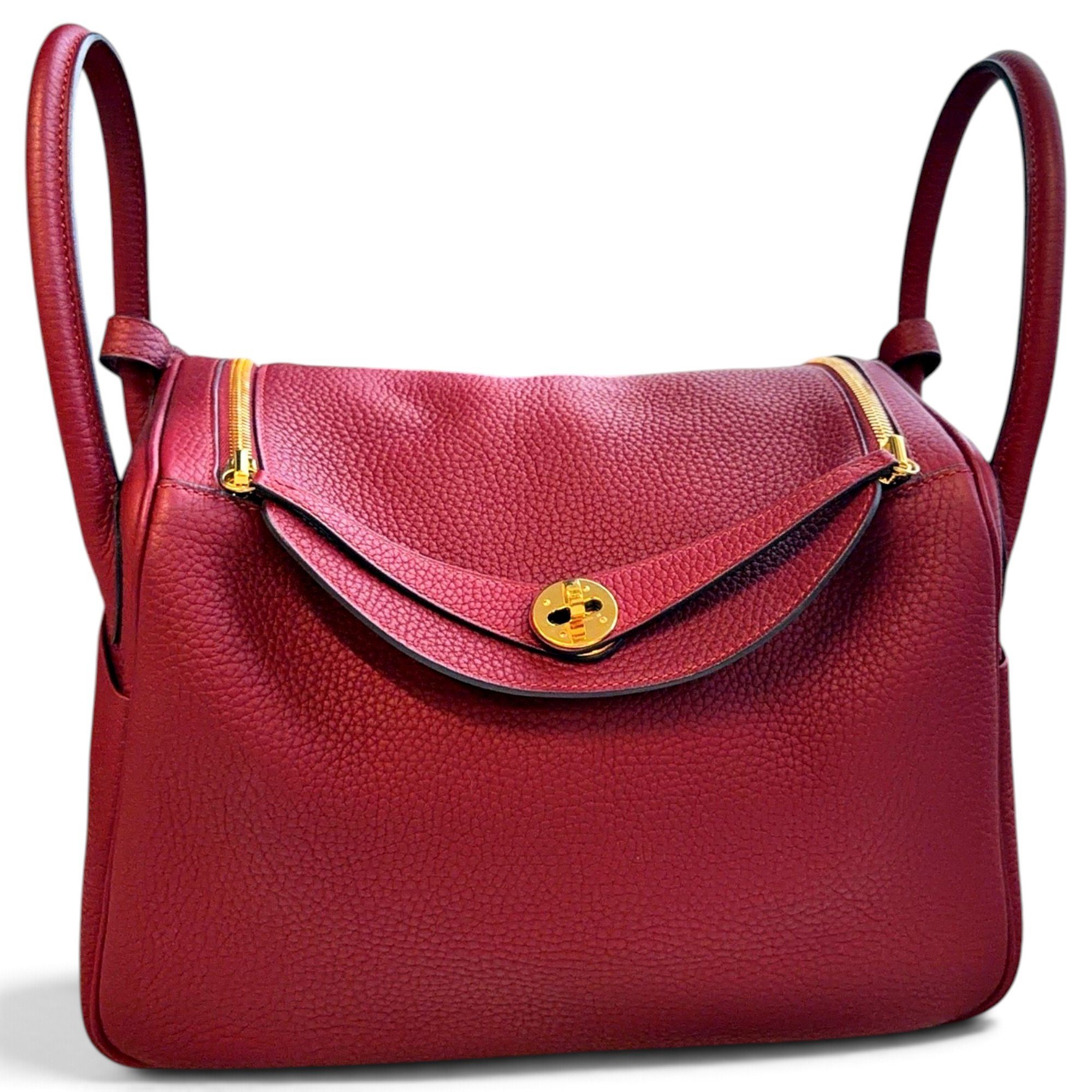 Lindy leather handbag