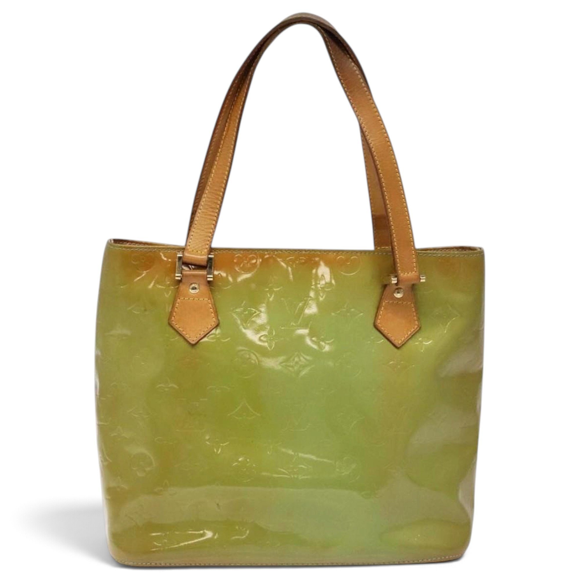 Houston patent leather handbag