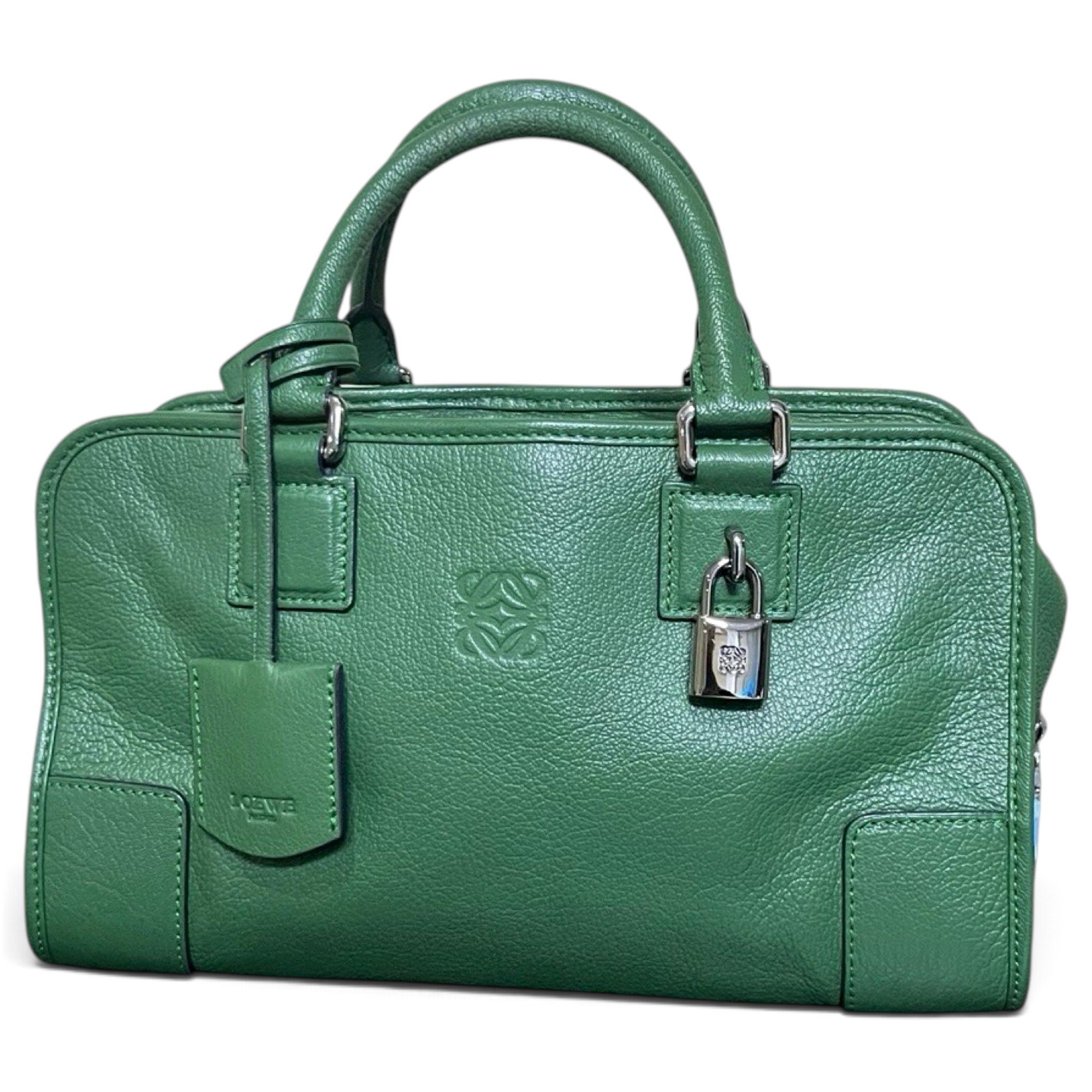 Amazona leather bowling bag