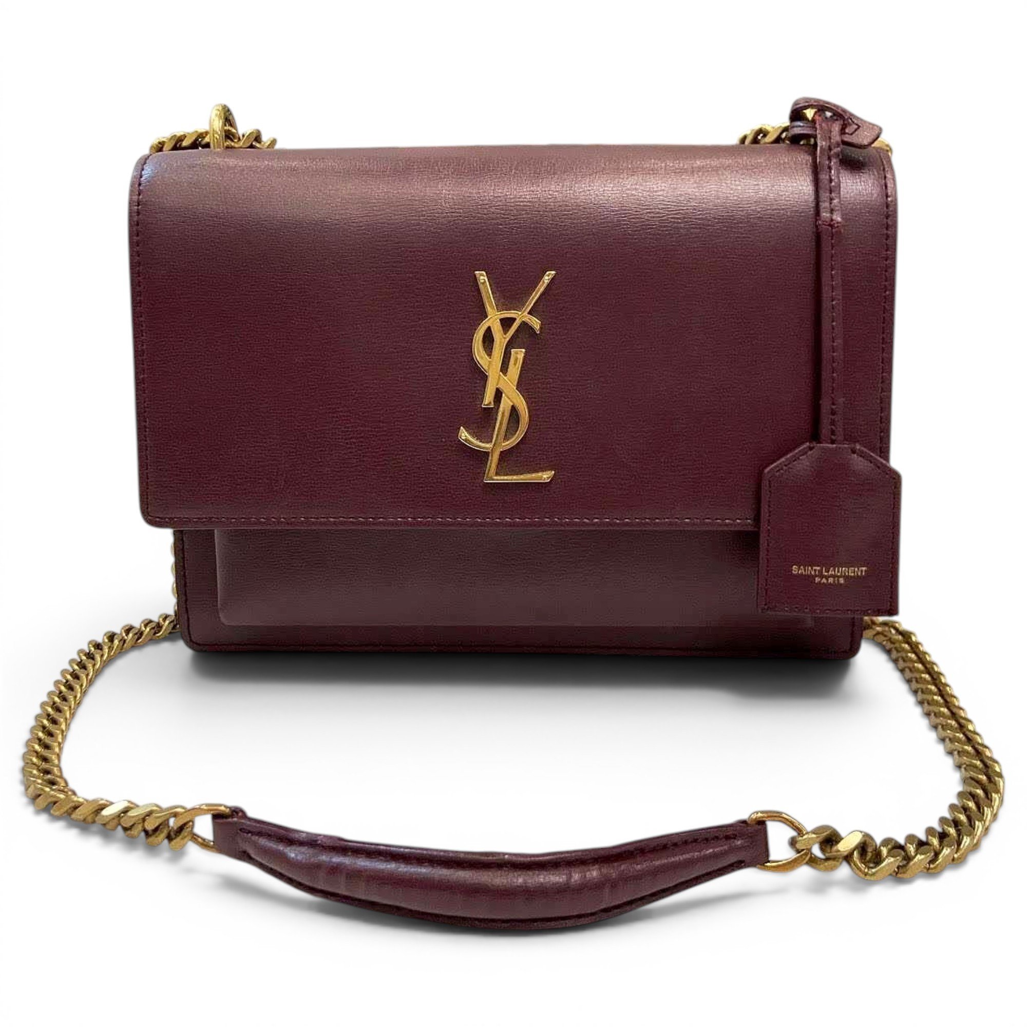Sunset leather handbag
