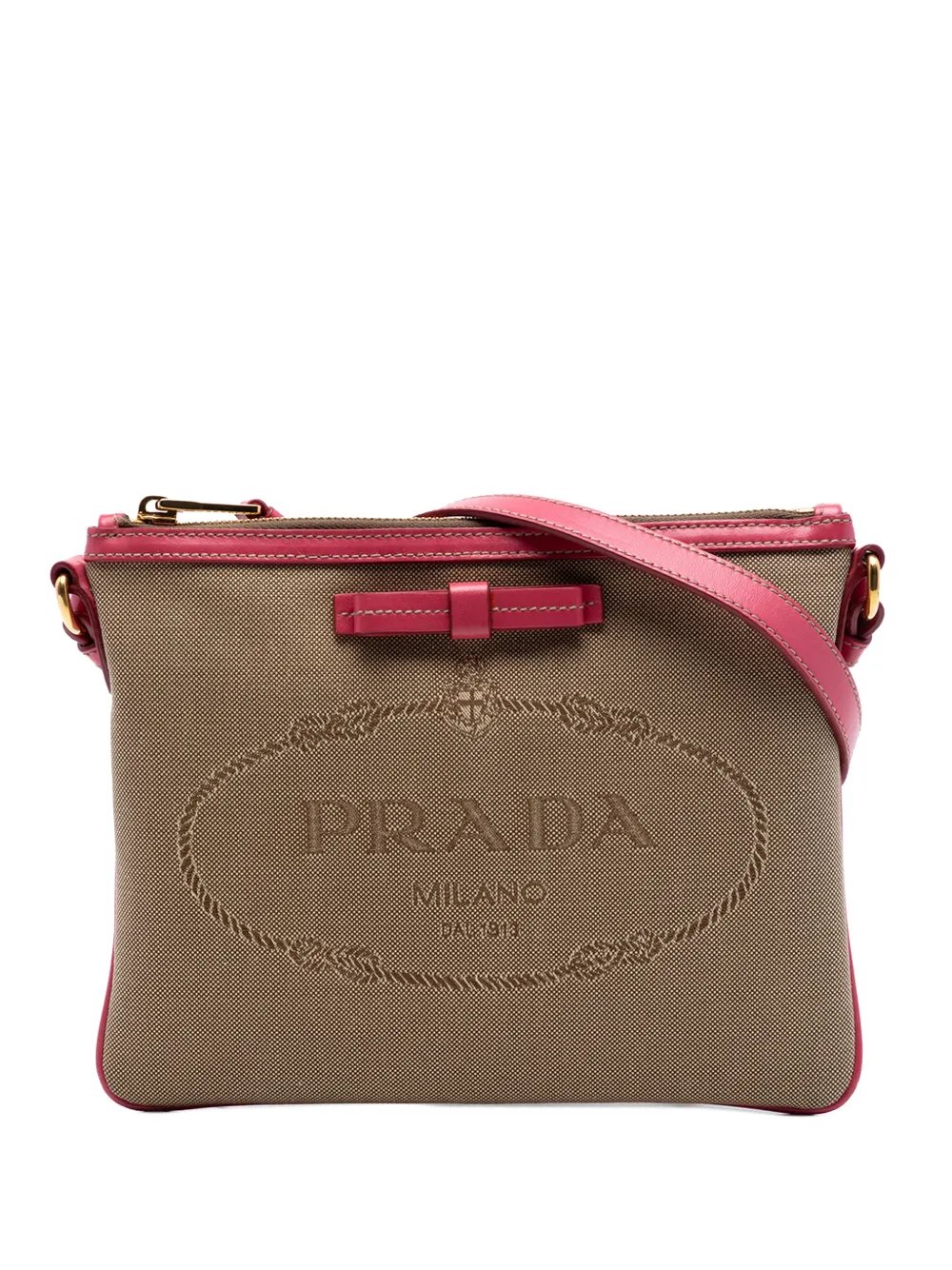 2010-2026 Canvas Canapa Logo Bow crossbody bag