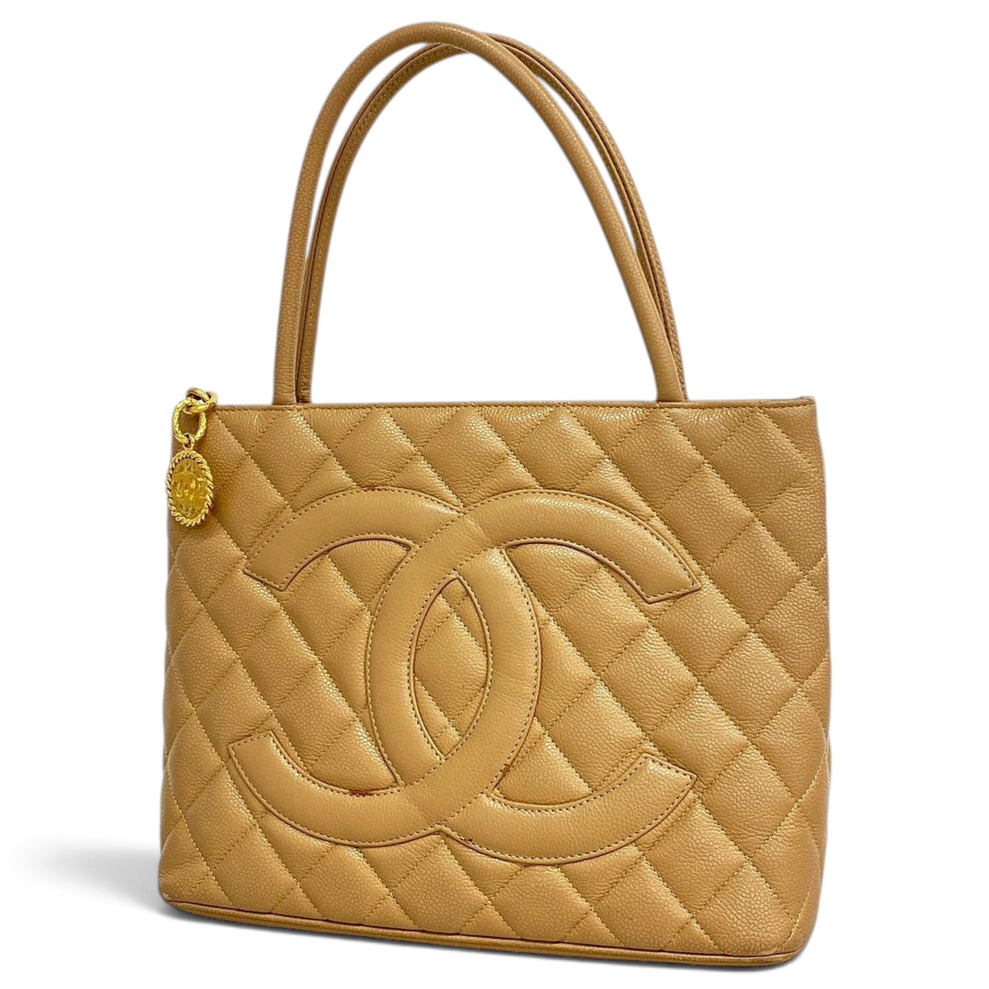 2.55 leather tote