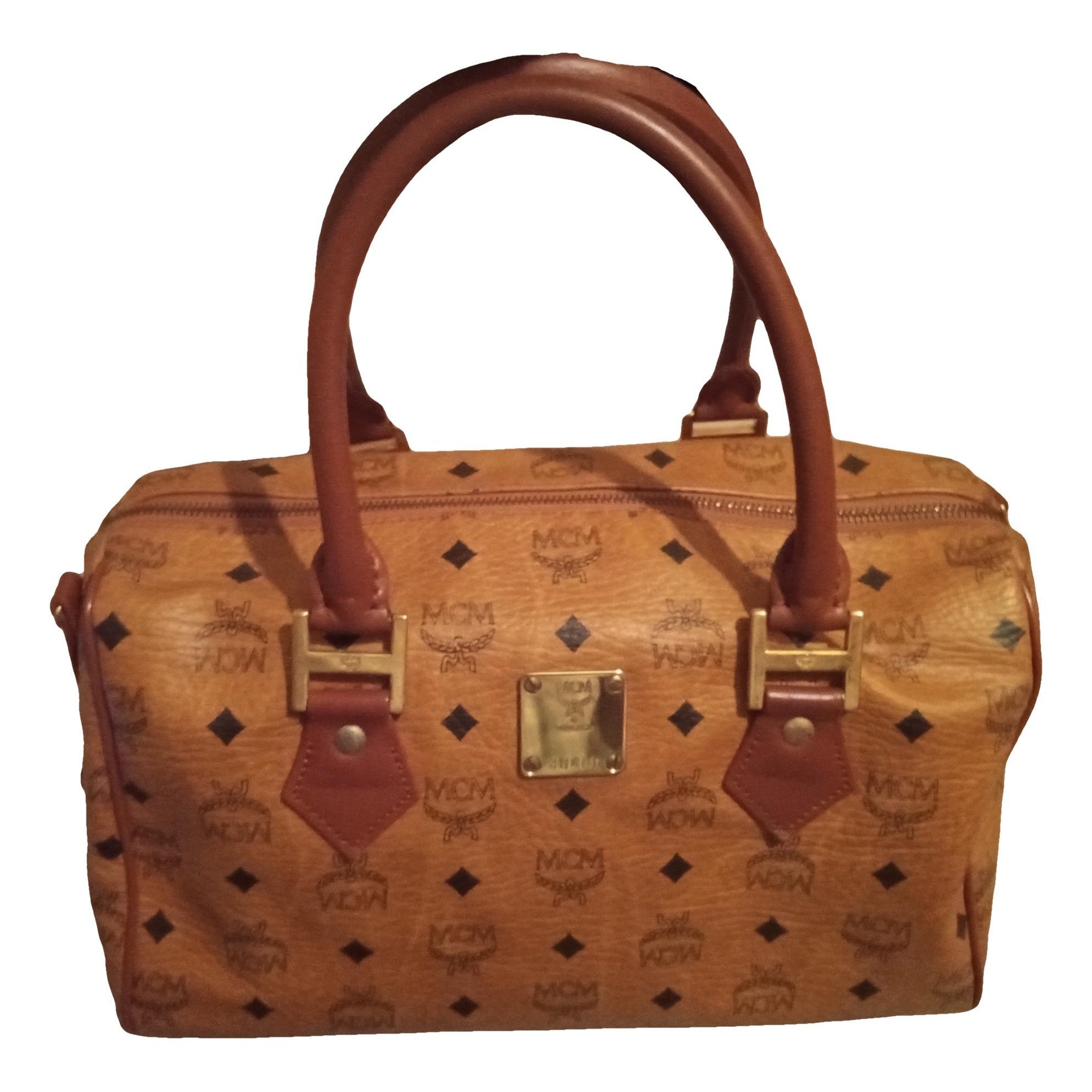 Boston leather handbag