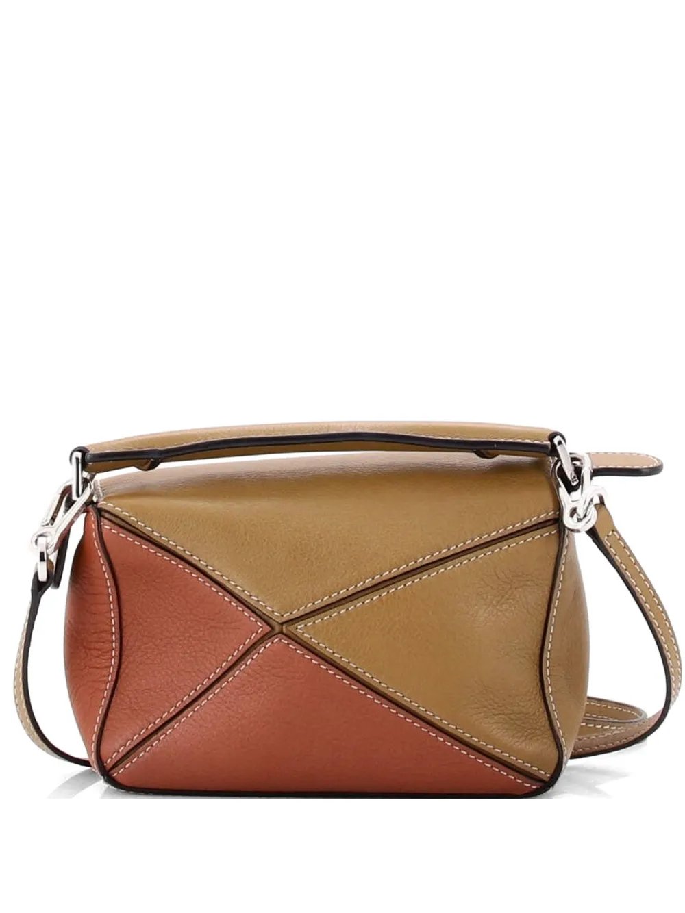 Puzzle Bag Leather Mini crossbody bag