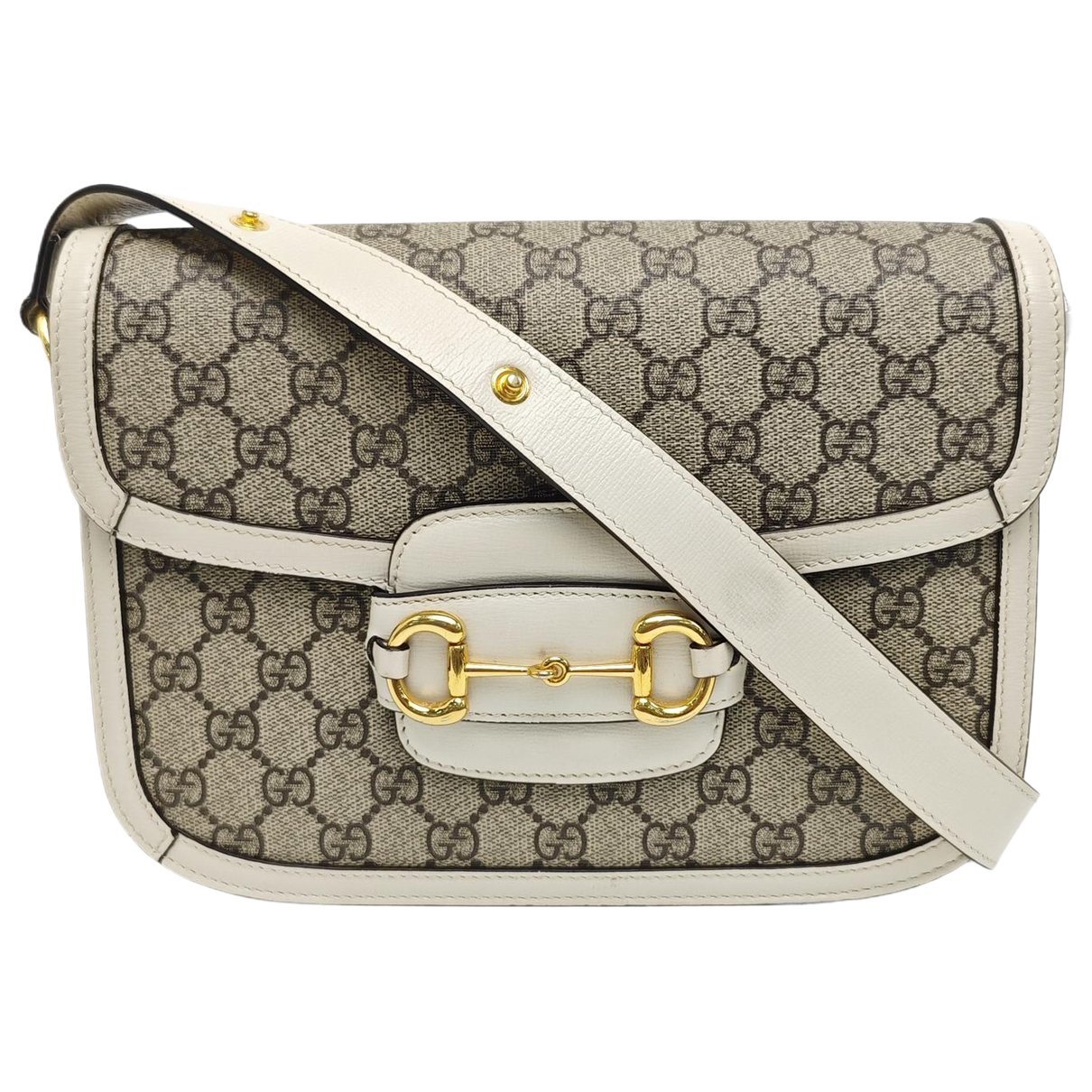 Handle Horsebit 1955 leather handbag