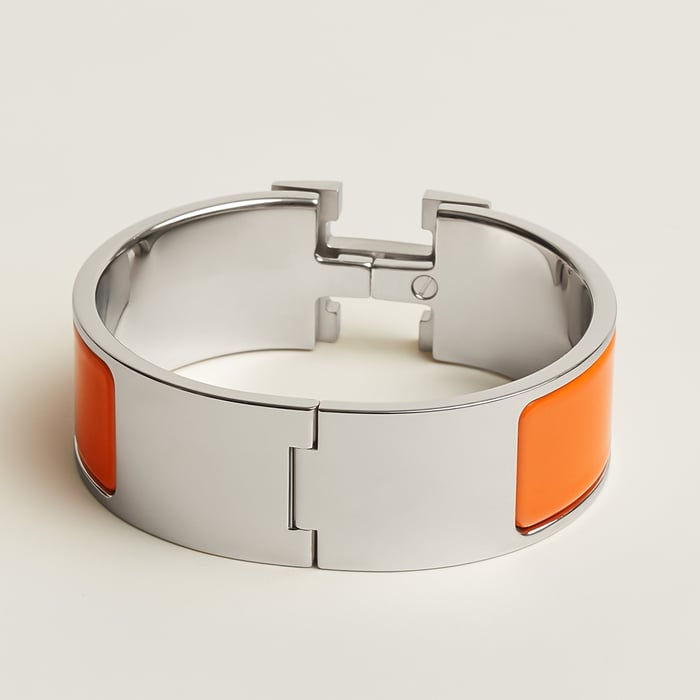 Orange Clic Clac H Bracelet