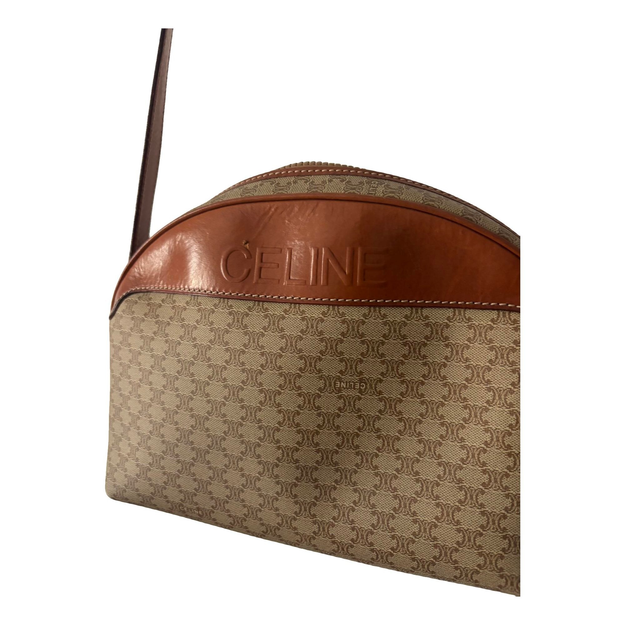 Crécy Vintage leather crossbody bag