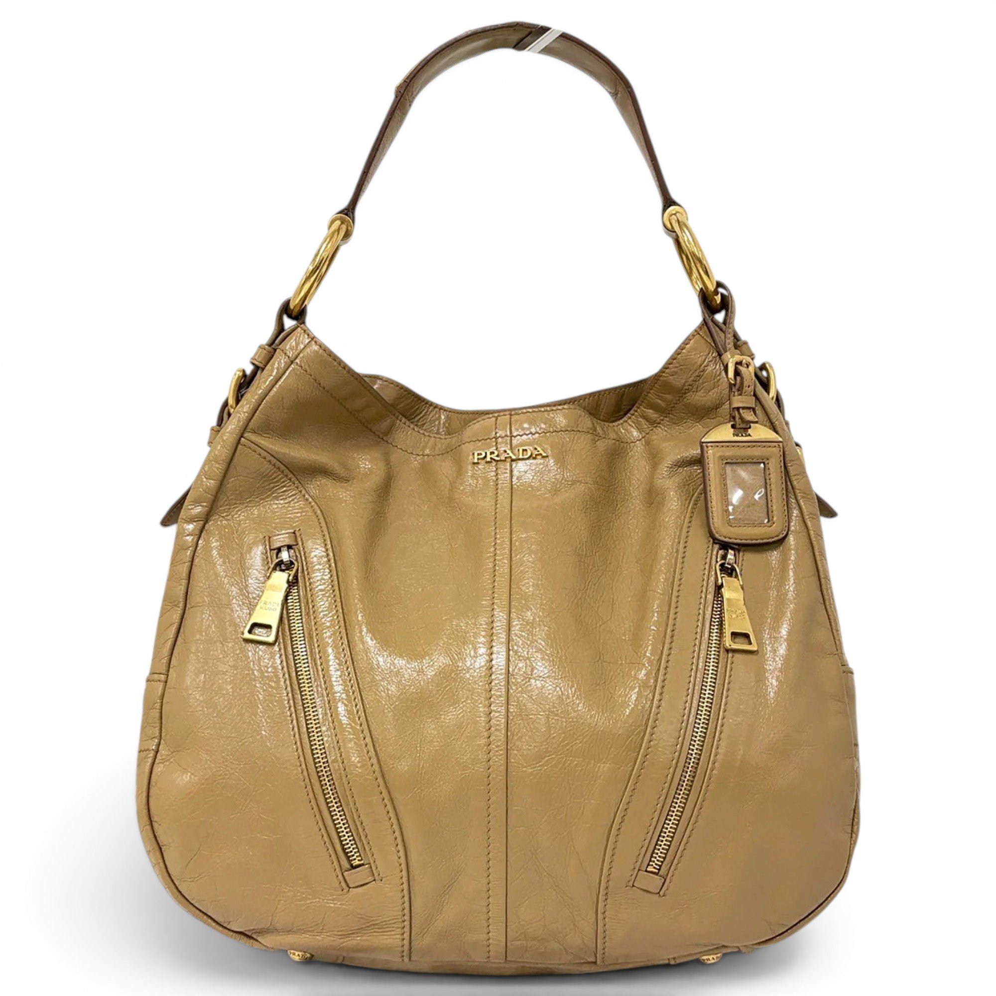 Leather handbag