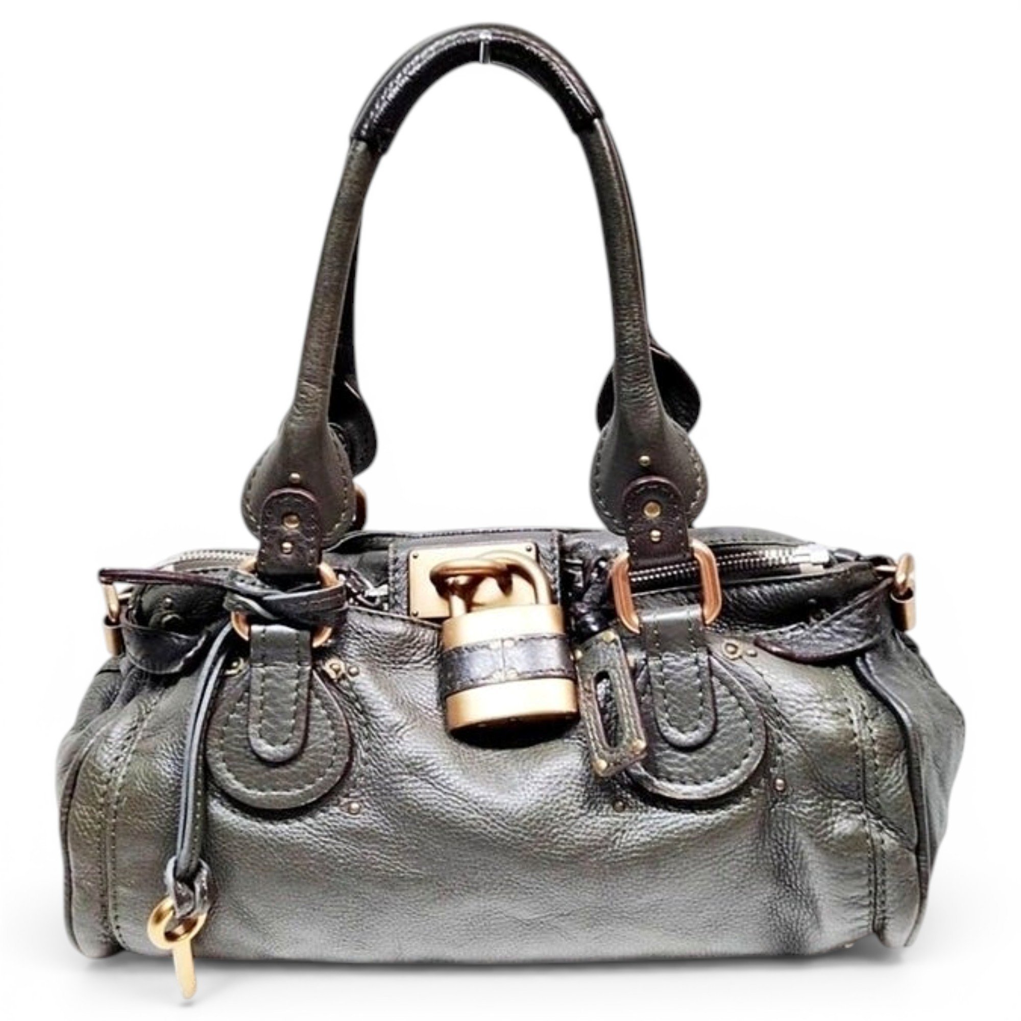 Leather satchel