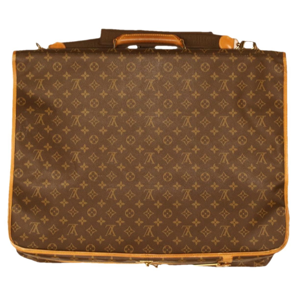 Leather travel bag