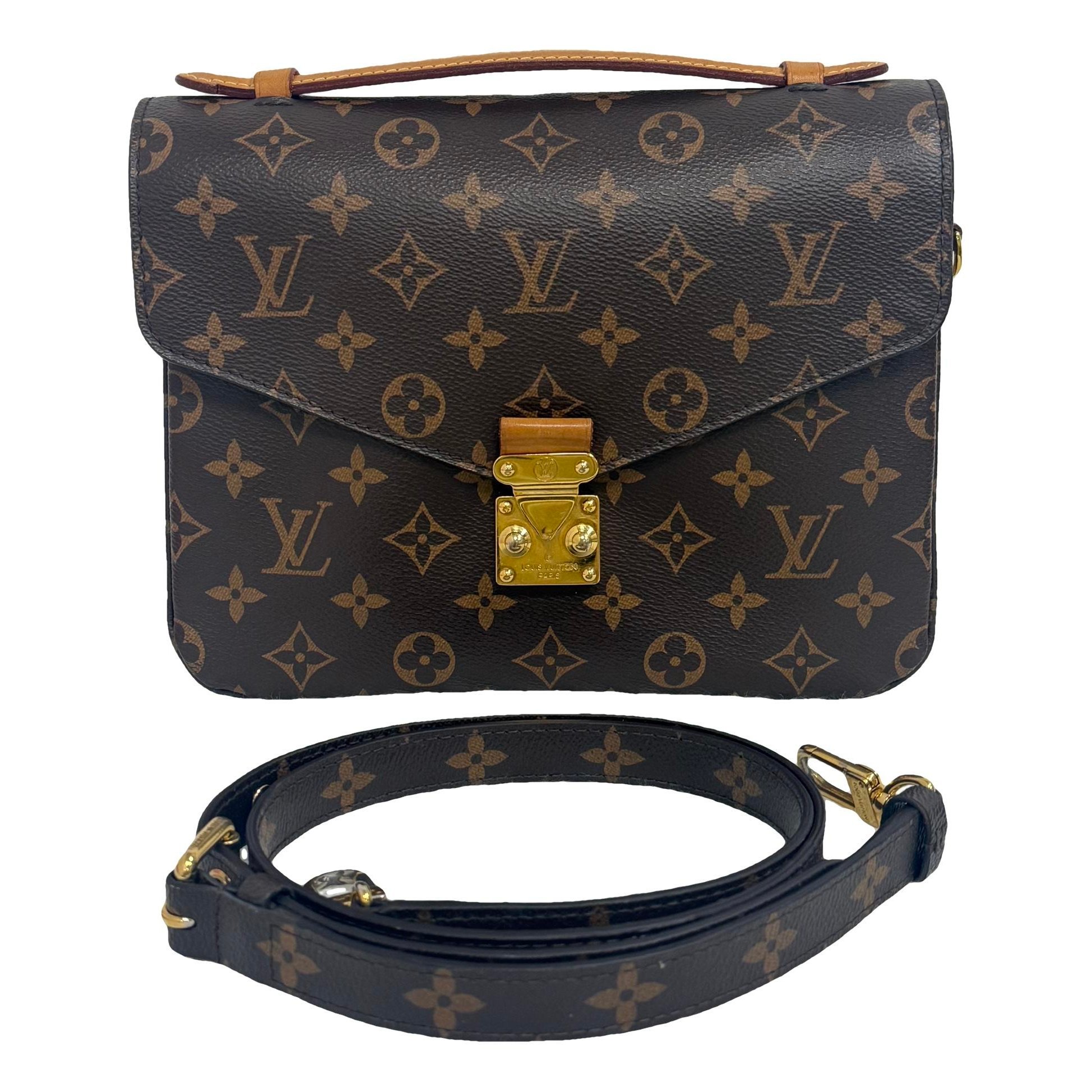 Metis leather handbag