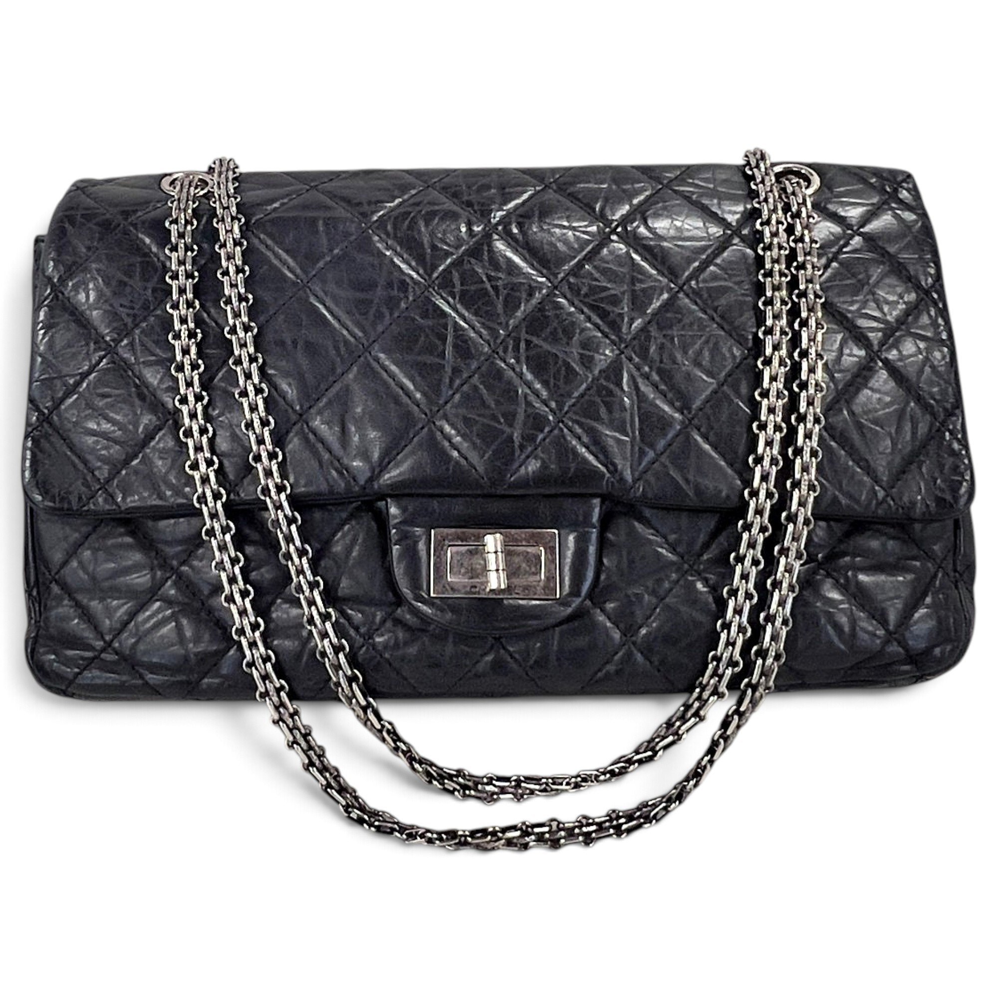 2.55 leather handbag