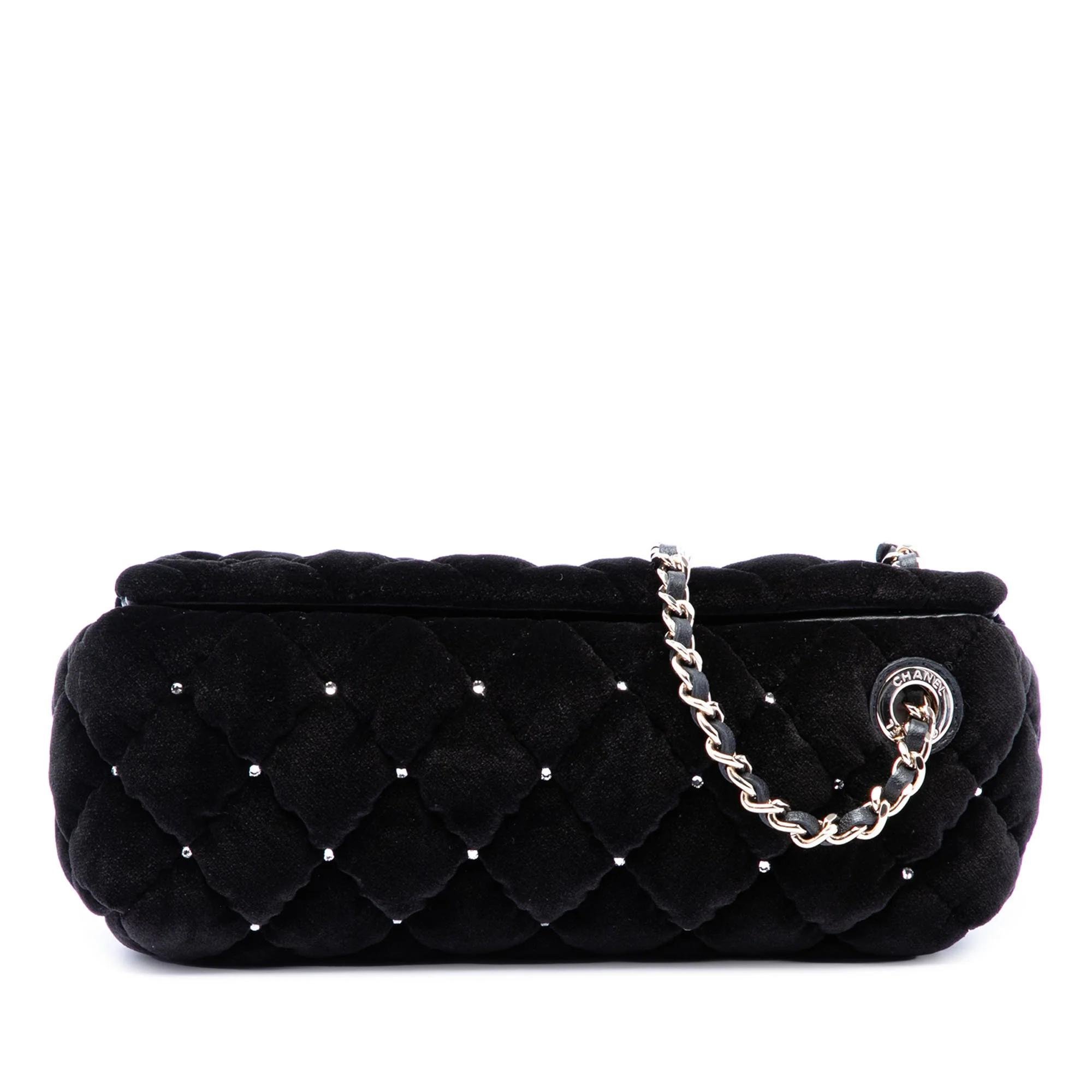 Velvet handbag
